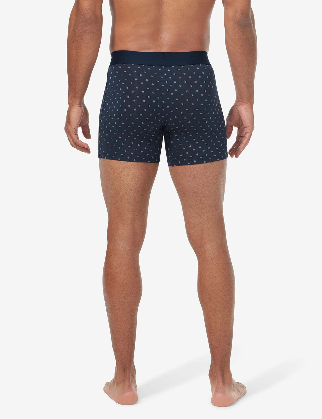 Cool Cotton Trunk 4"::Dress Blues Sky Bud