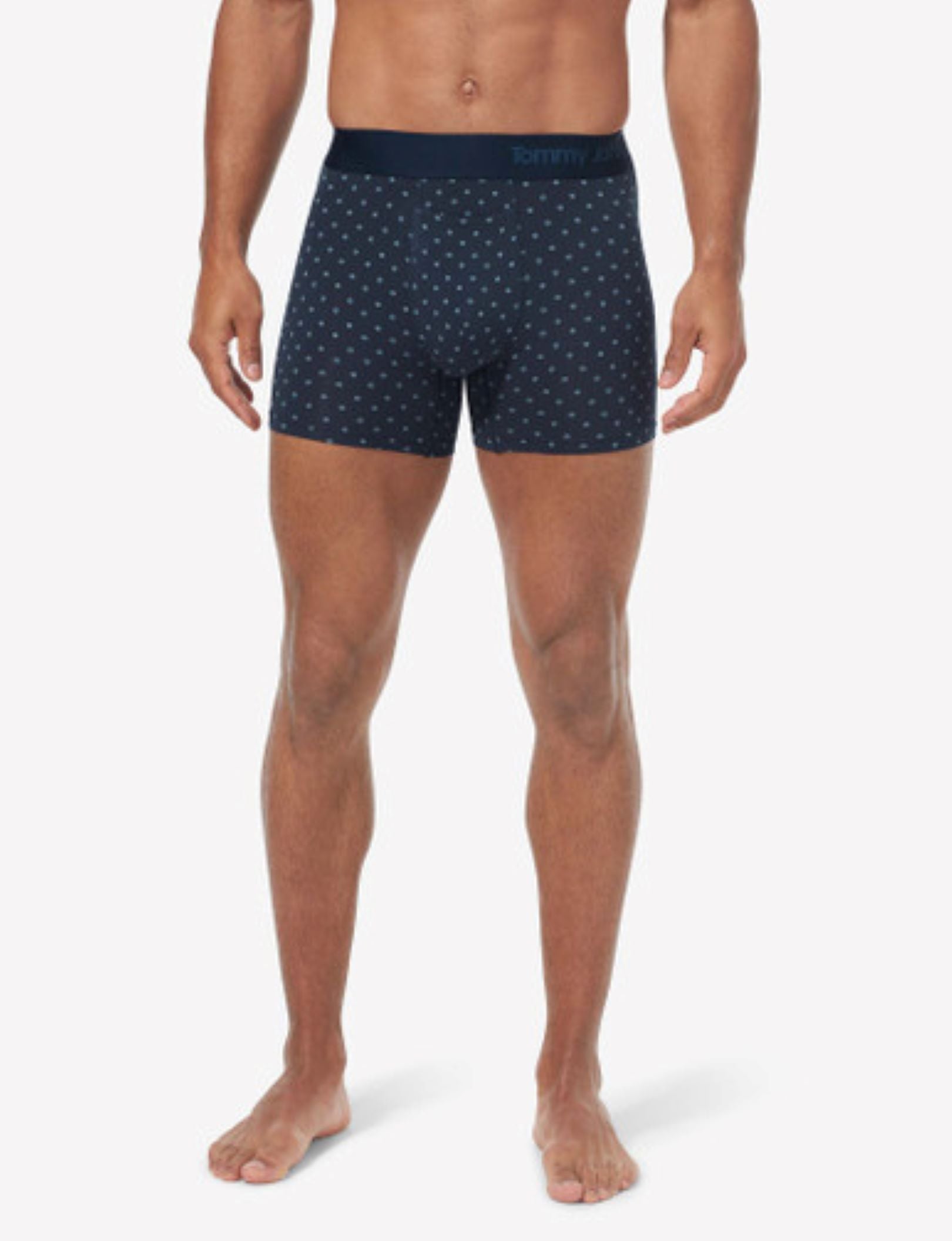 Cool Cotton Trunk 4"::Dress Blues Sky Bud