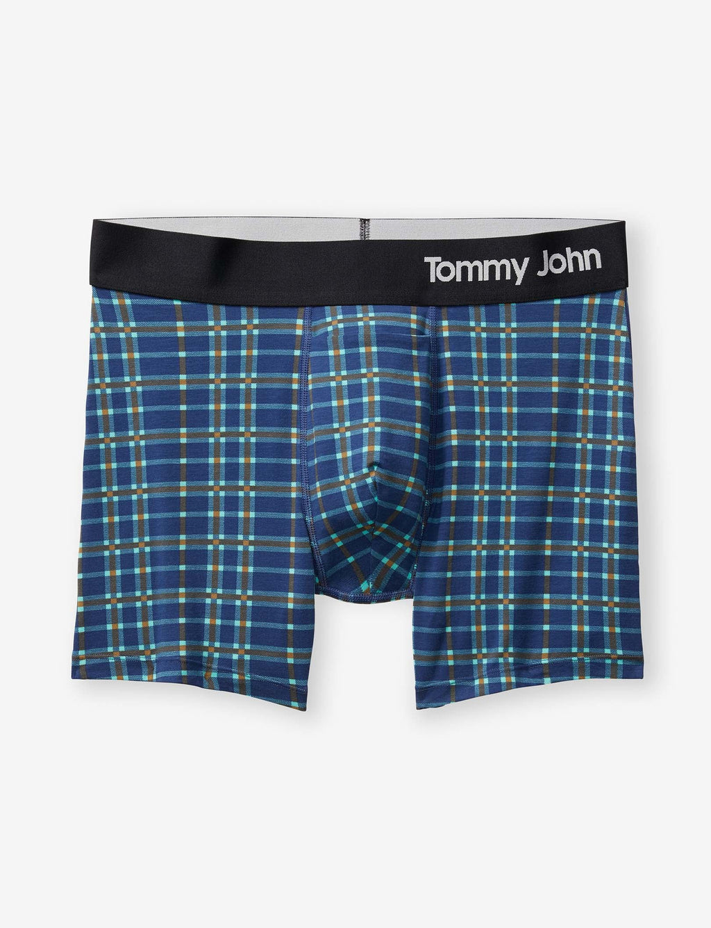 Cool Cotton Trunk 4"::Estate Blue Garden Plaid