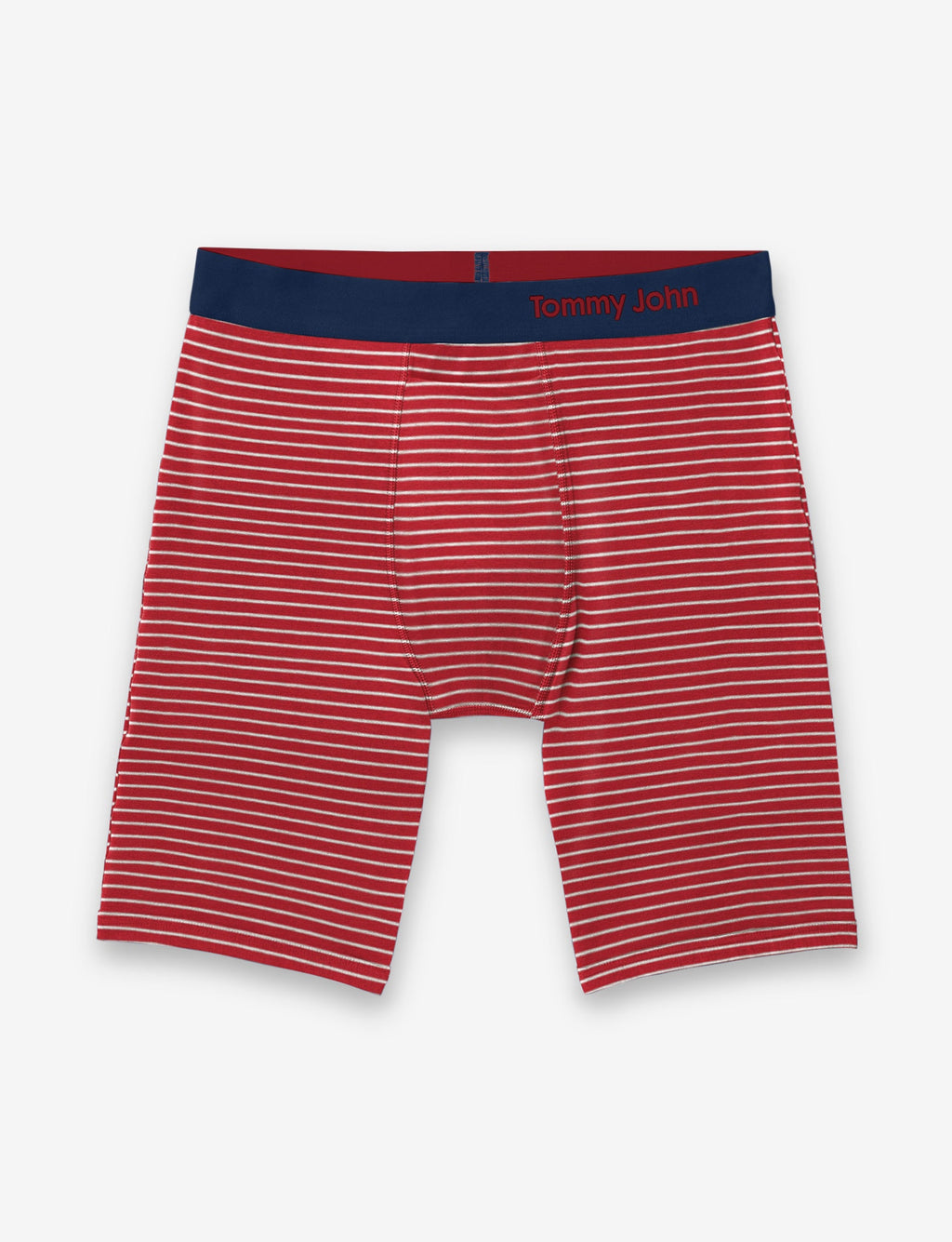 Cool Cotton Boxer Brief 8"::Emboldened Barber Stripe