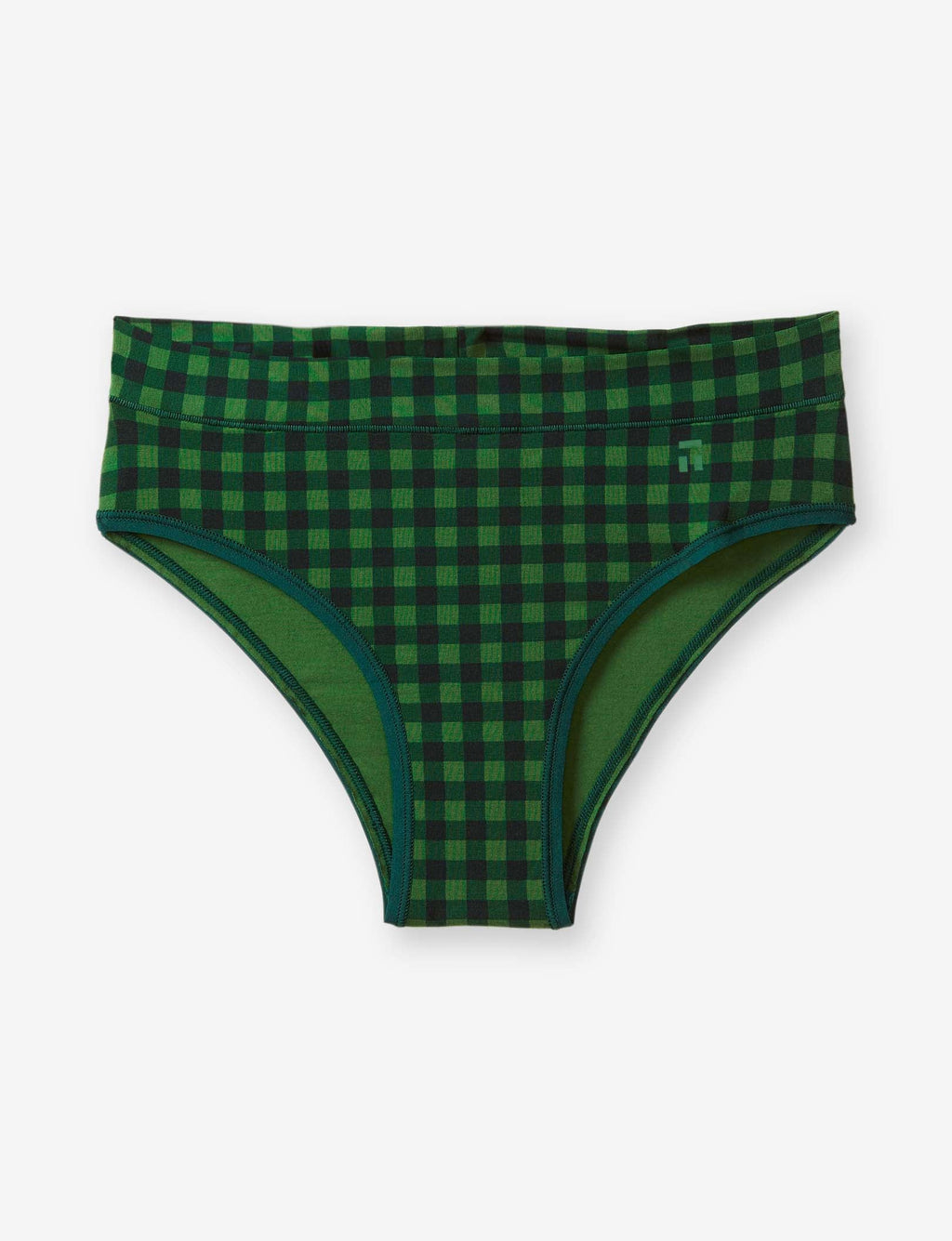 Women's Cool Cotton Cheeky::Pine Grove Gingham
