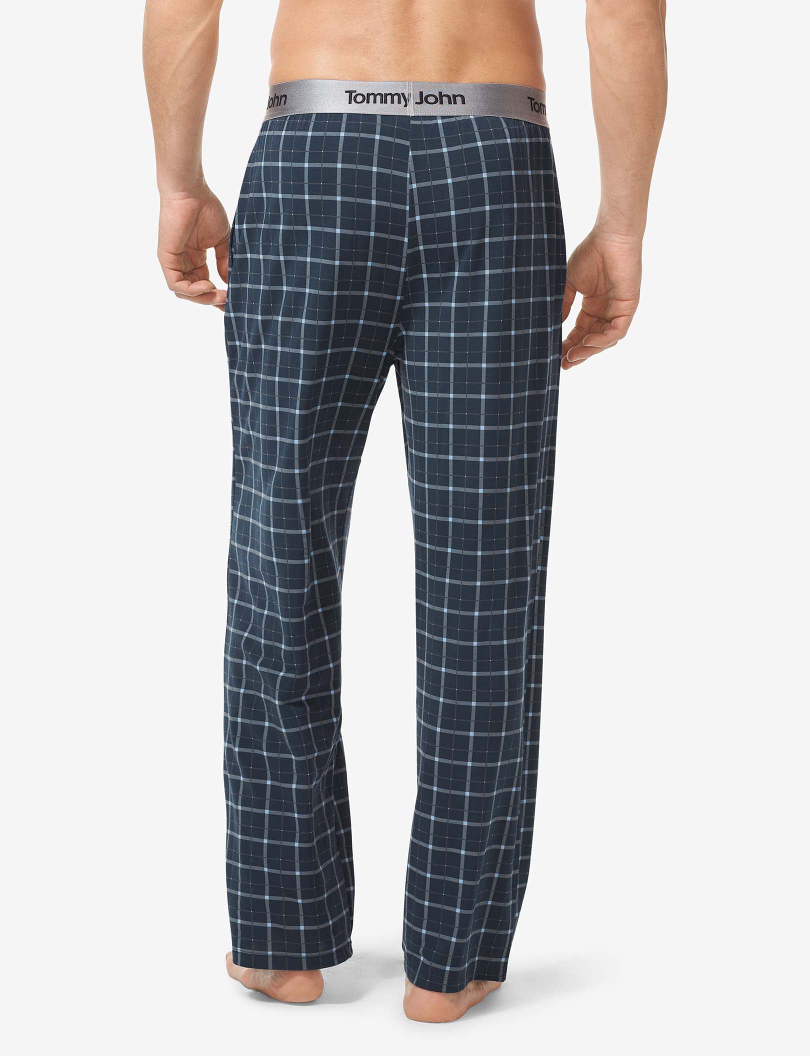 Second Skin Sleep Pant::Dress Blues Electric Plaid