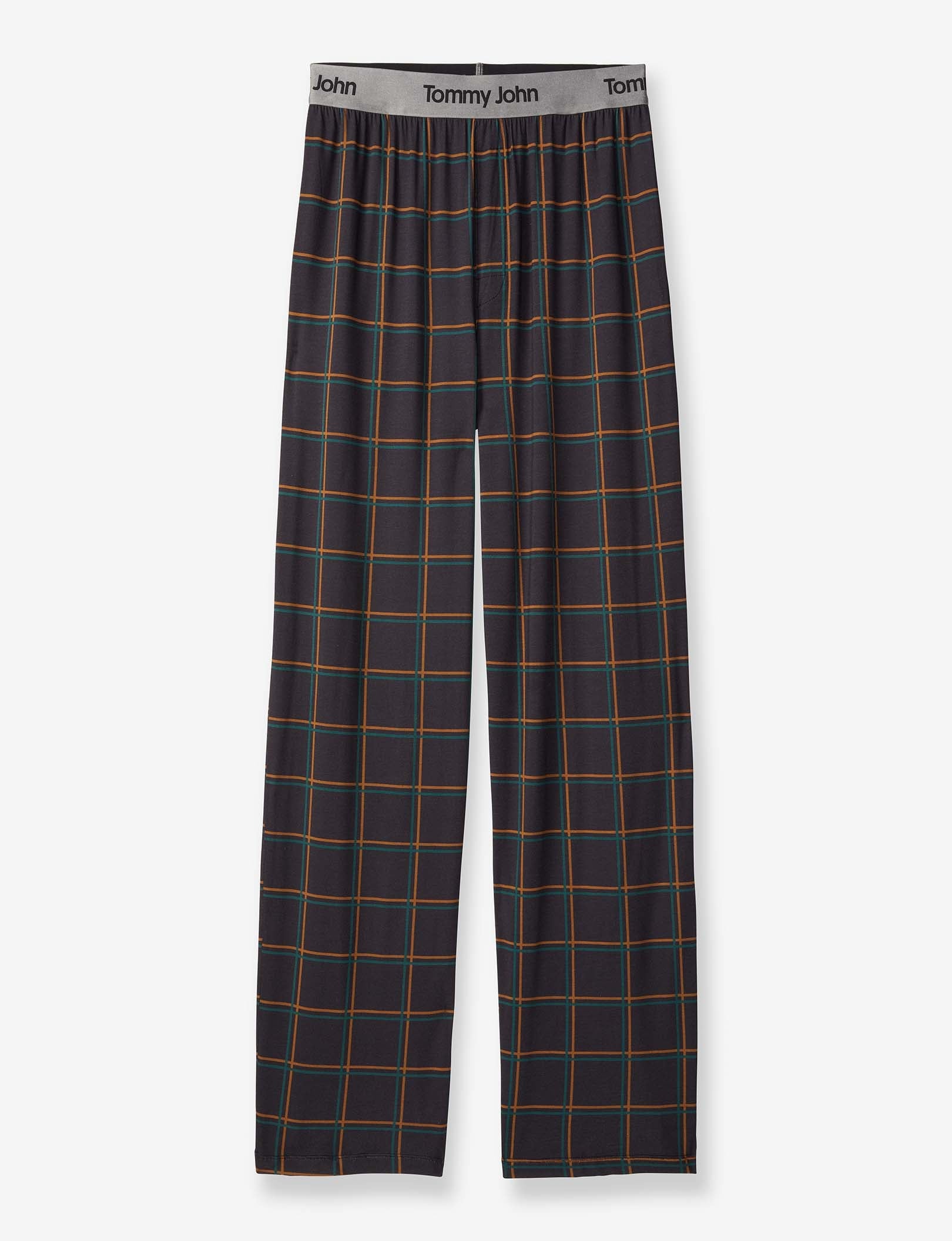 Second Skin Sleep Pant::Deep Navy Windowpane