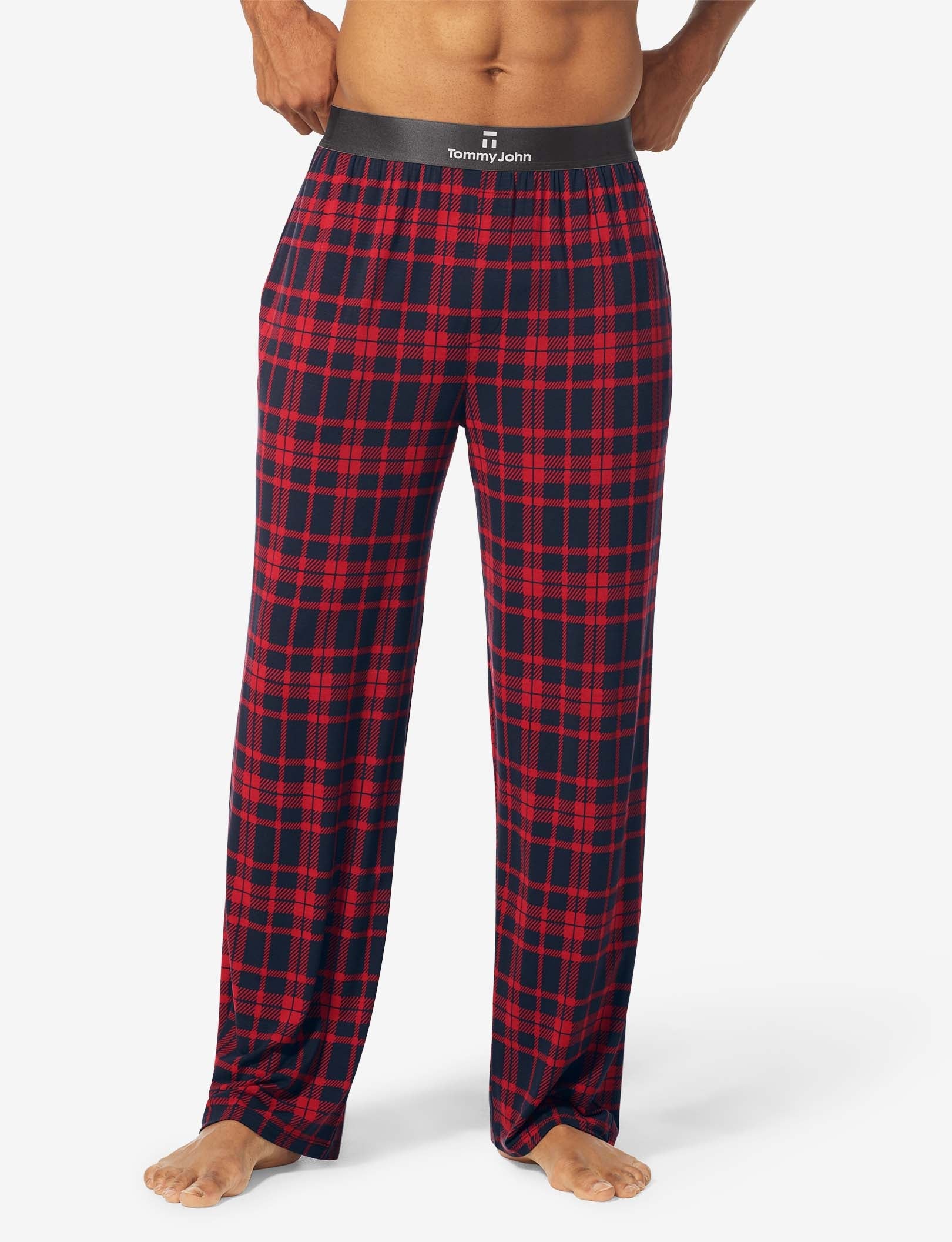 Second Skin Sleep Pant::Night Sky Cocoa Plaid
