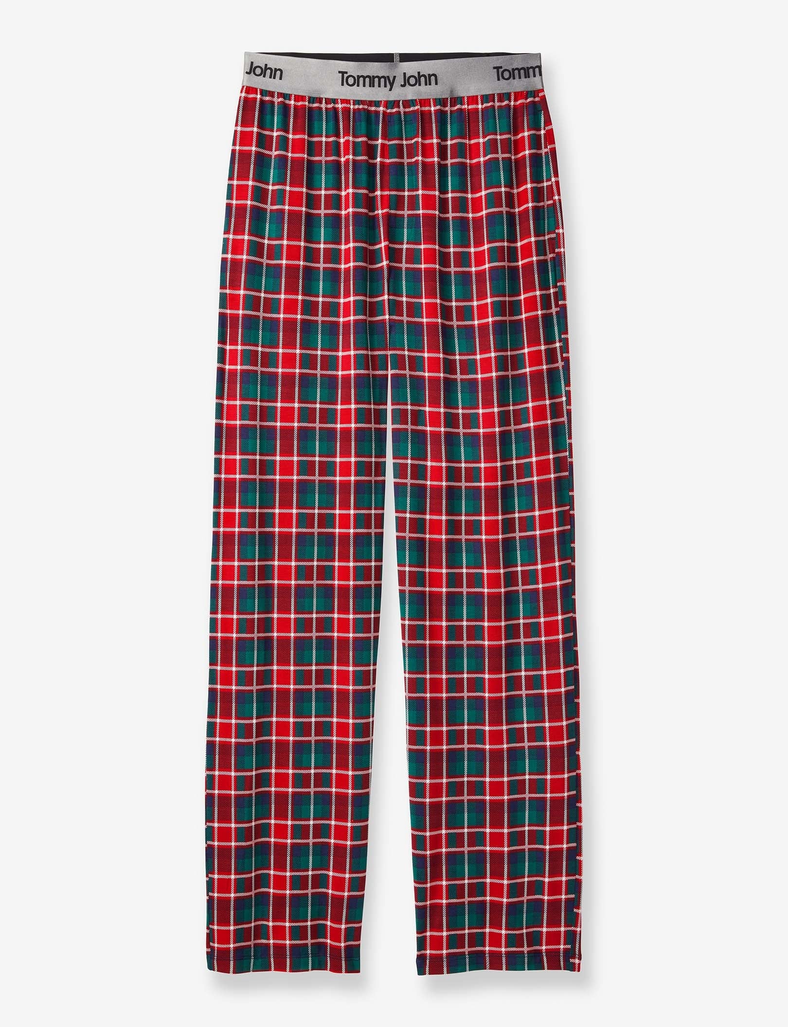 Second Skin Sleep Pant::Haute Red Plaid