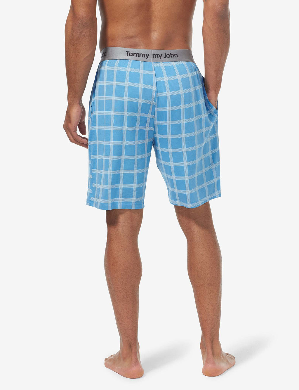 Second Skin Sleep Short::Monday Plaid