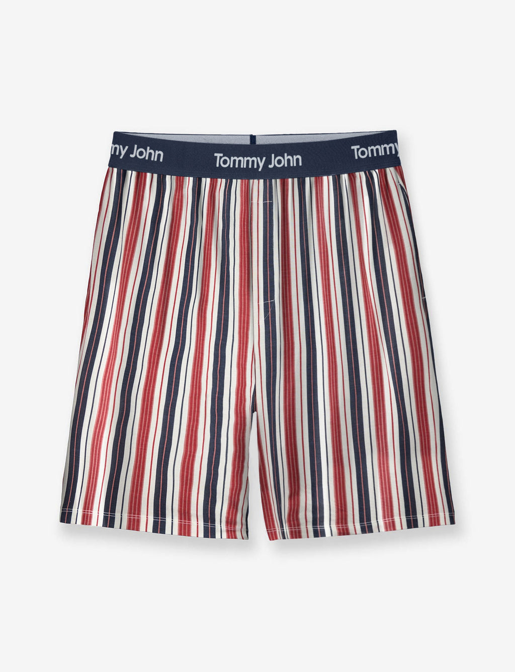 Second Skin Sleep Short::July Pinstripe Print