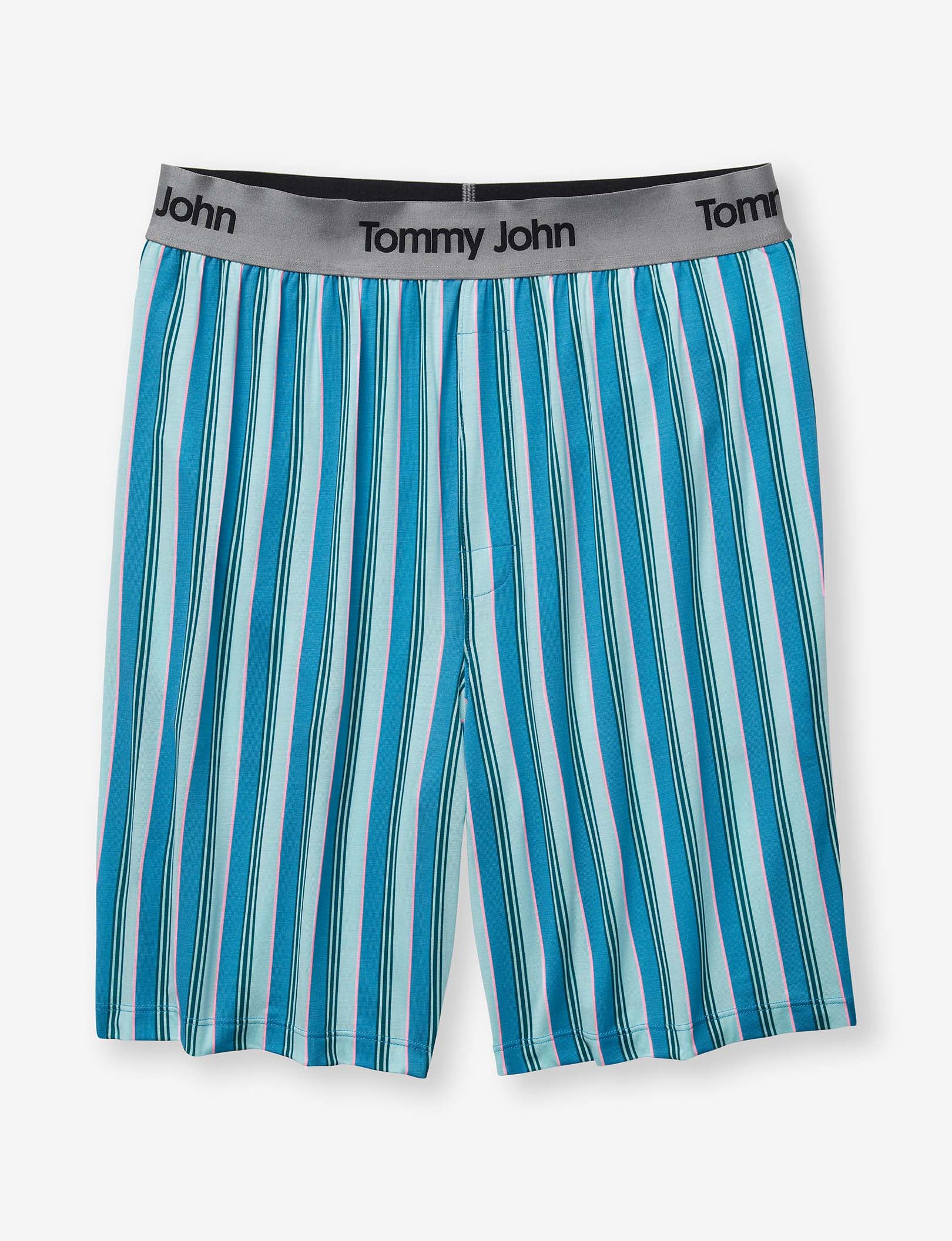 Second Skin Sleep Short::Island Goodnight Stripe