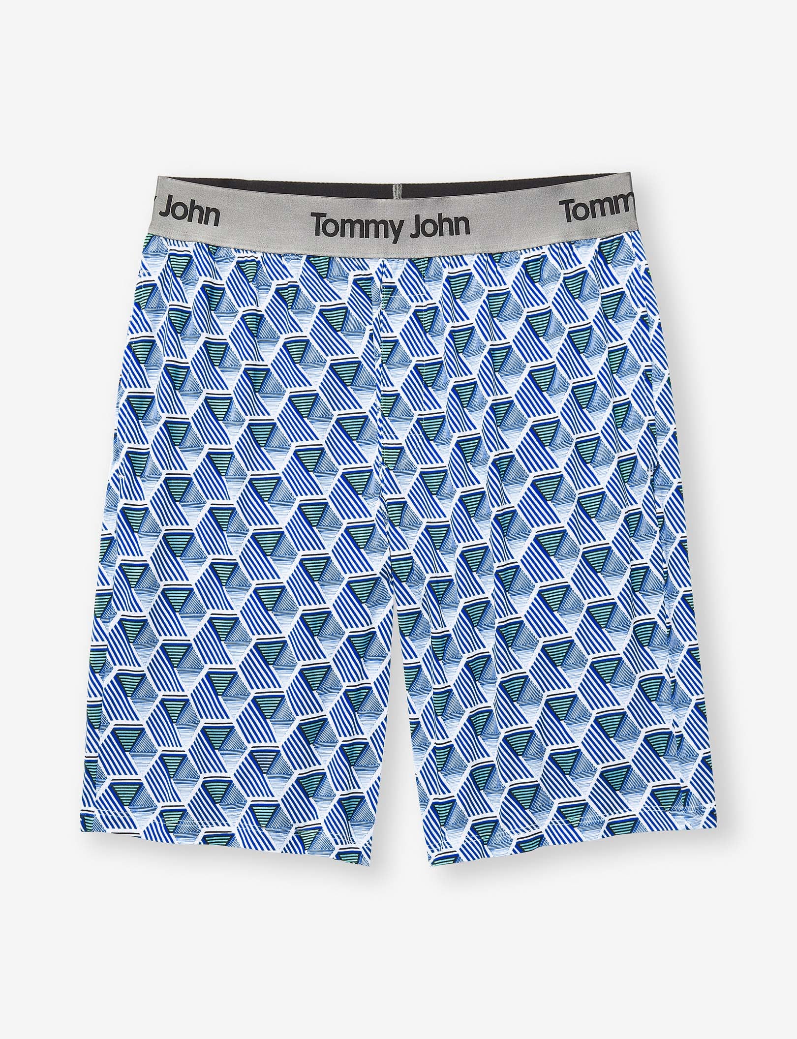 Second Skin Sleep Short::Crystal Blue Hex
