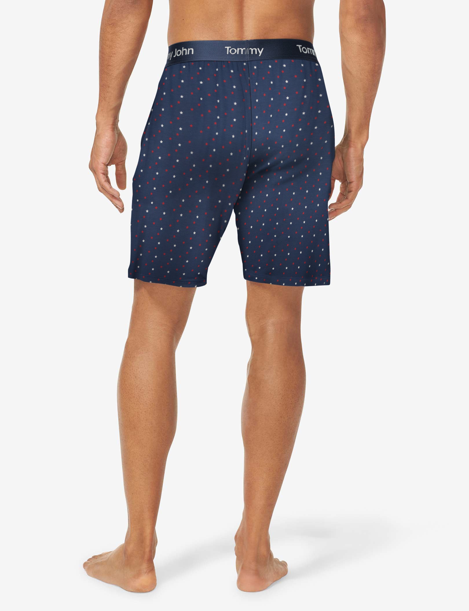Second Skin Sleep Short::Dress Blues Super Star