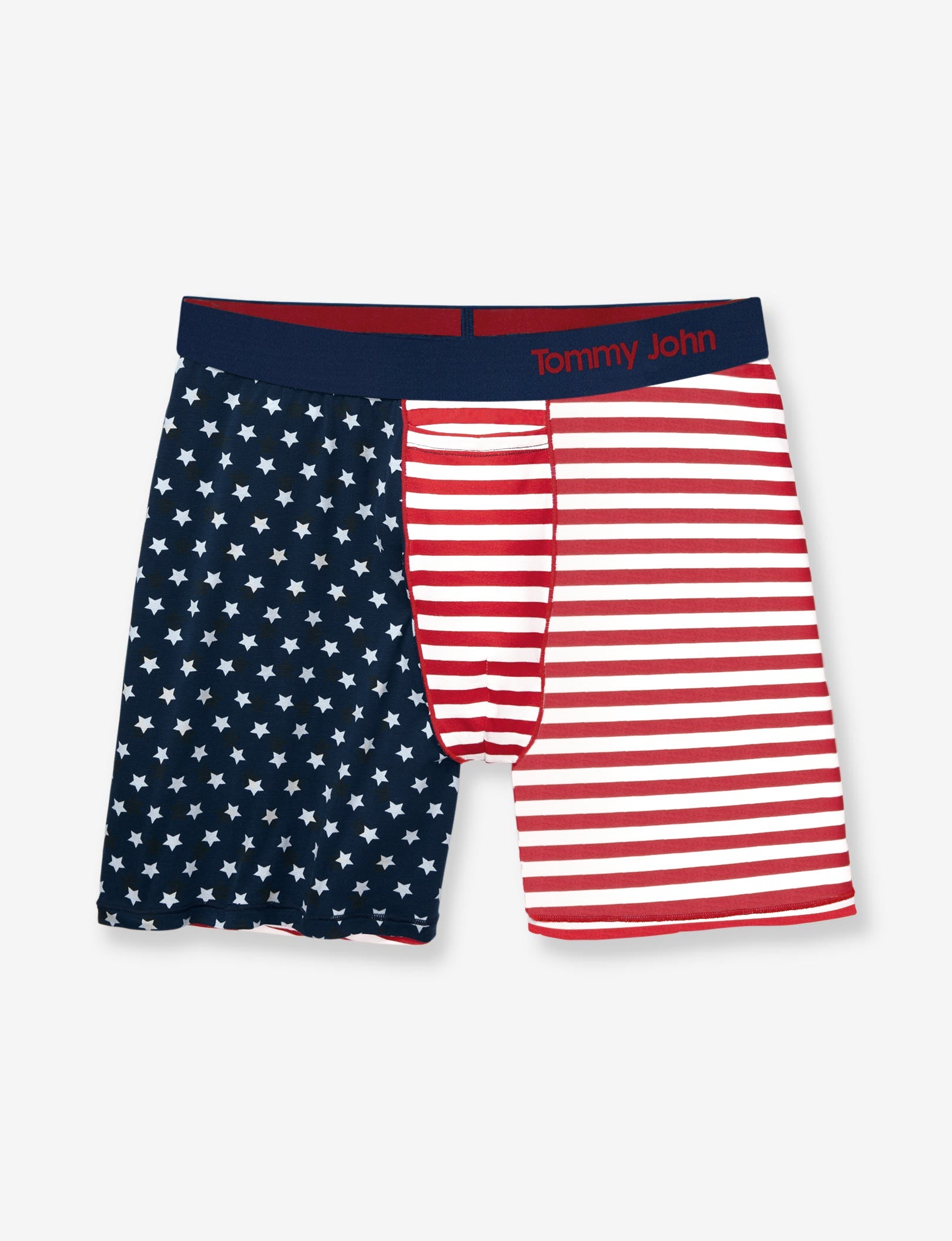 Cool Cotton Relaxed Fit Boxer 6"::US Flag