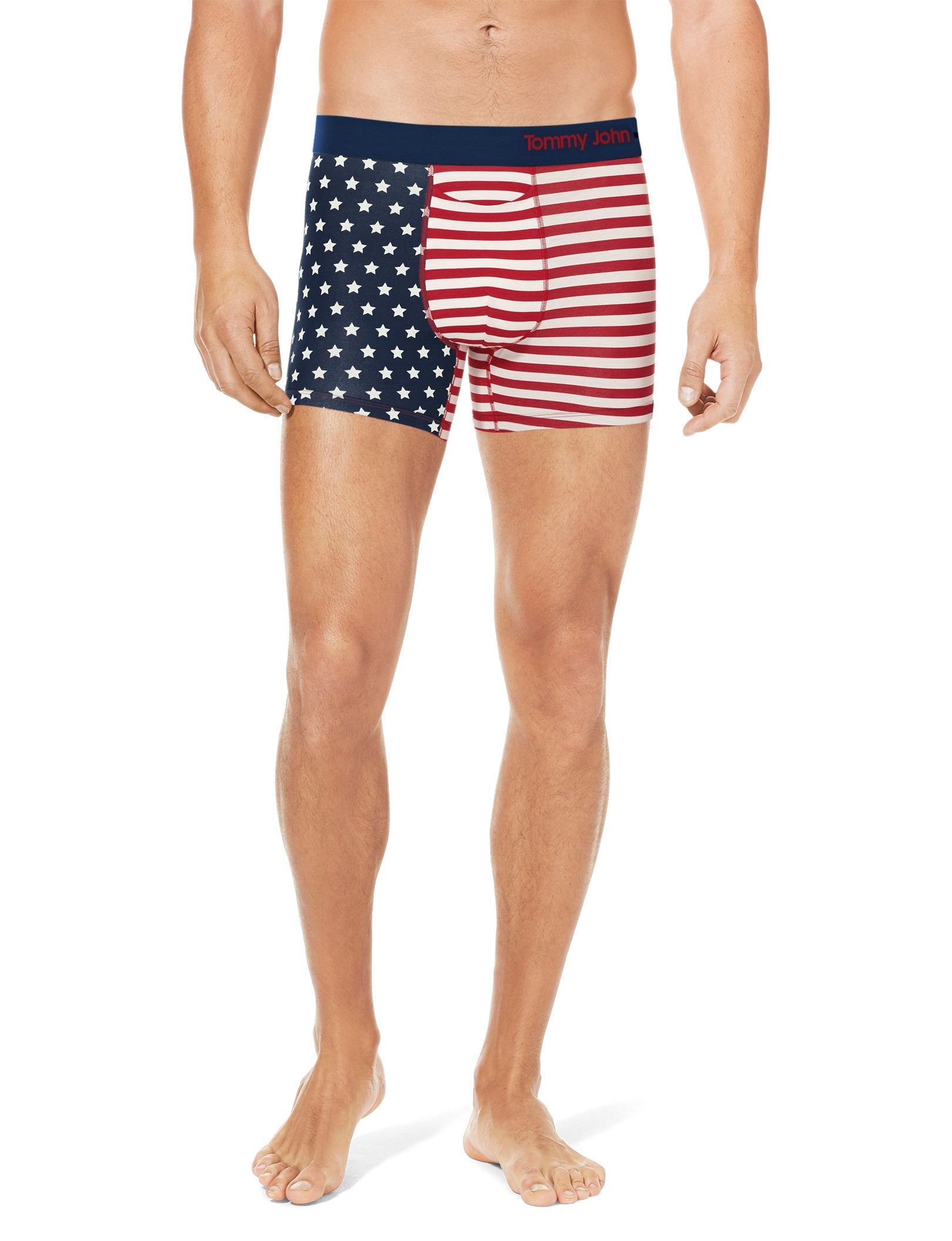 Cool Cotton Trunk 4"::US Flag