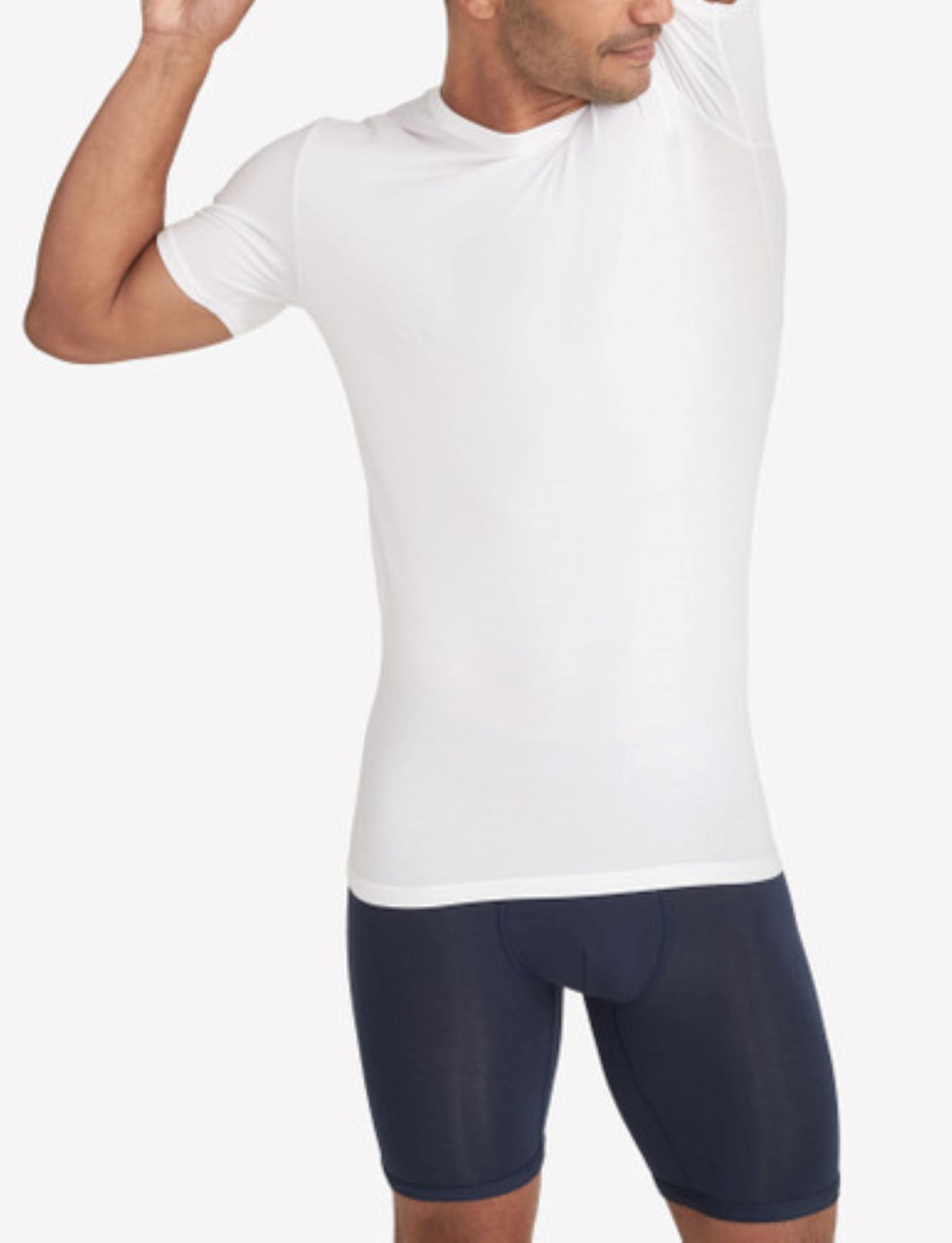 Cool Cotton Crew Neck Stay-Tucked Undershirt