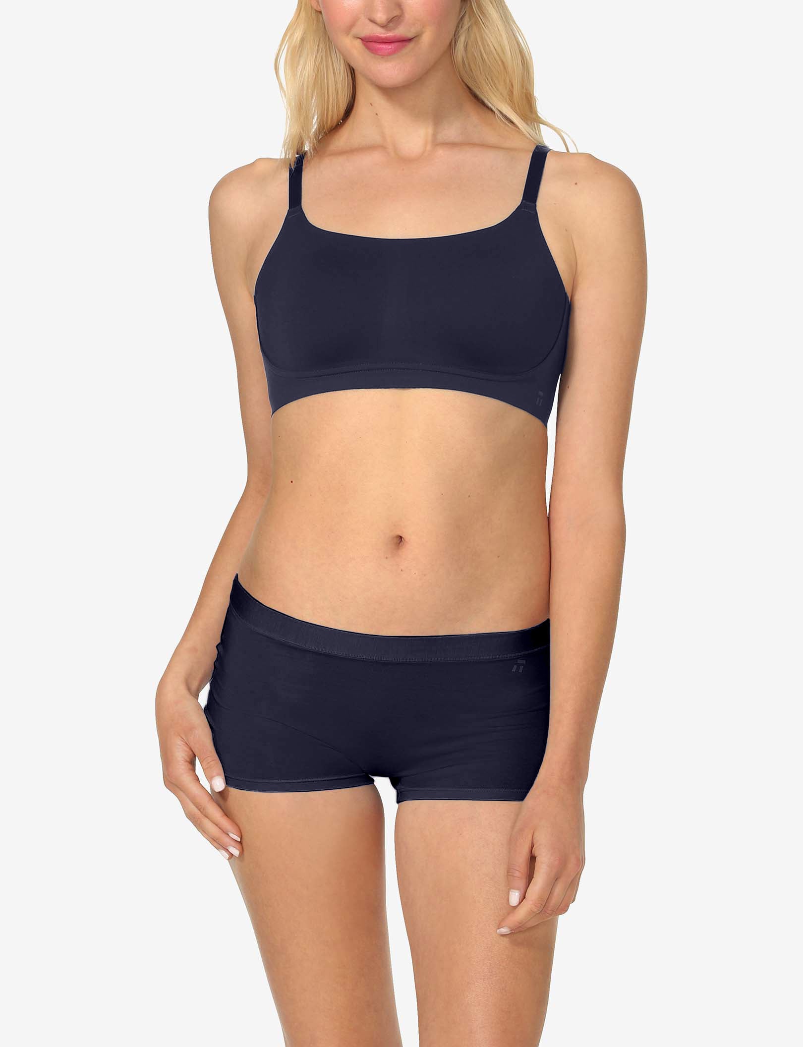 Women's Comfort Smoothing Bralette::Baritone Blue