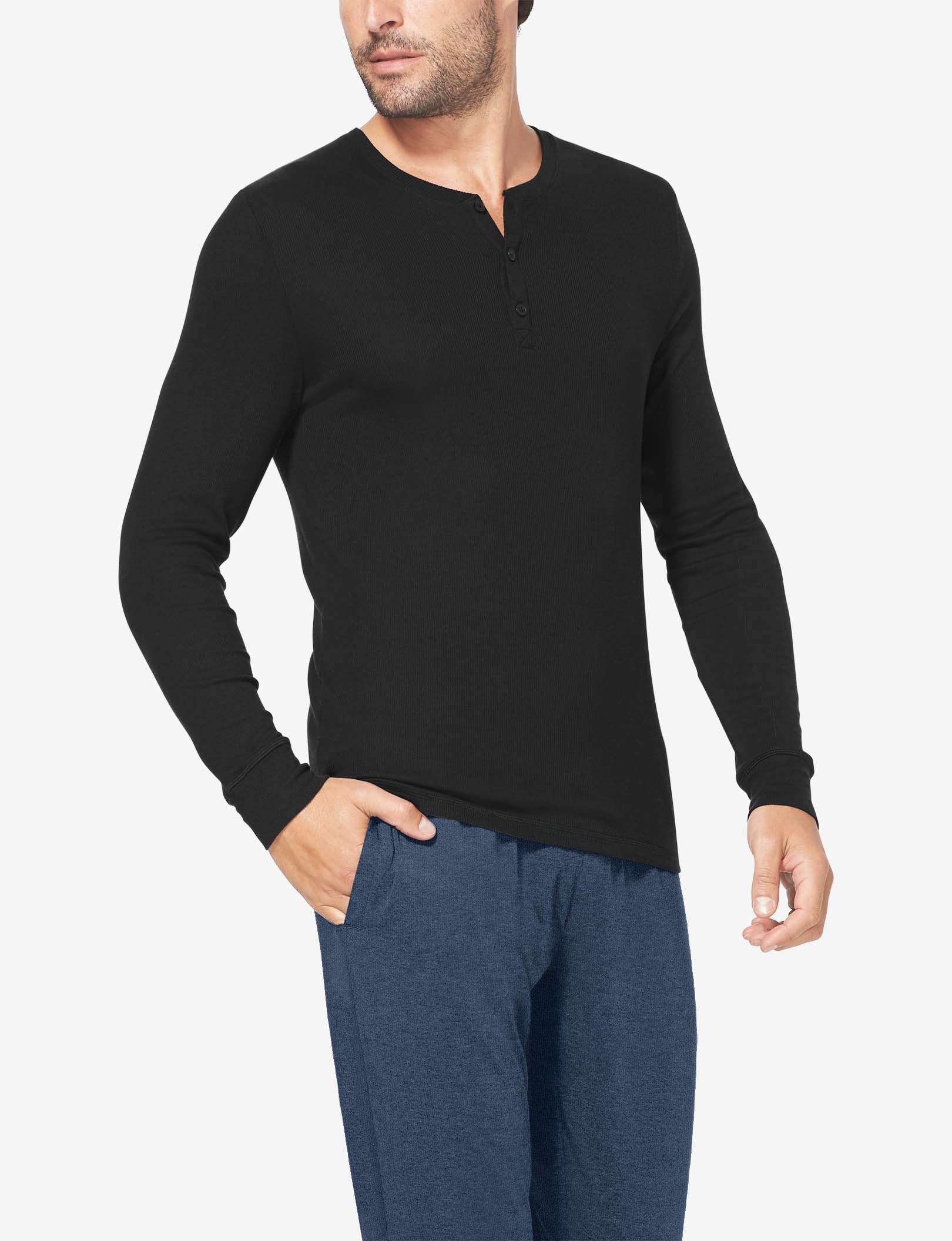 Lounge Henley::Black