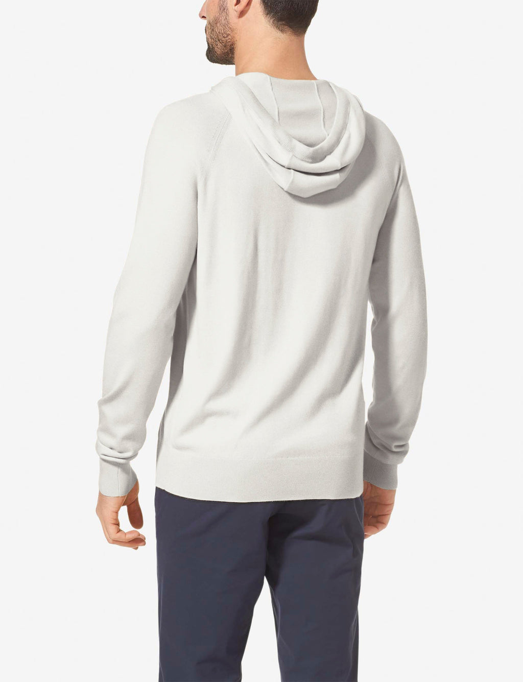 Second Skin Hoodie Knit Sweater::Coconut Milk