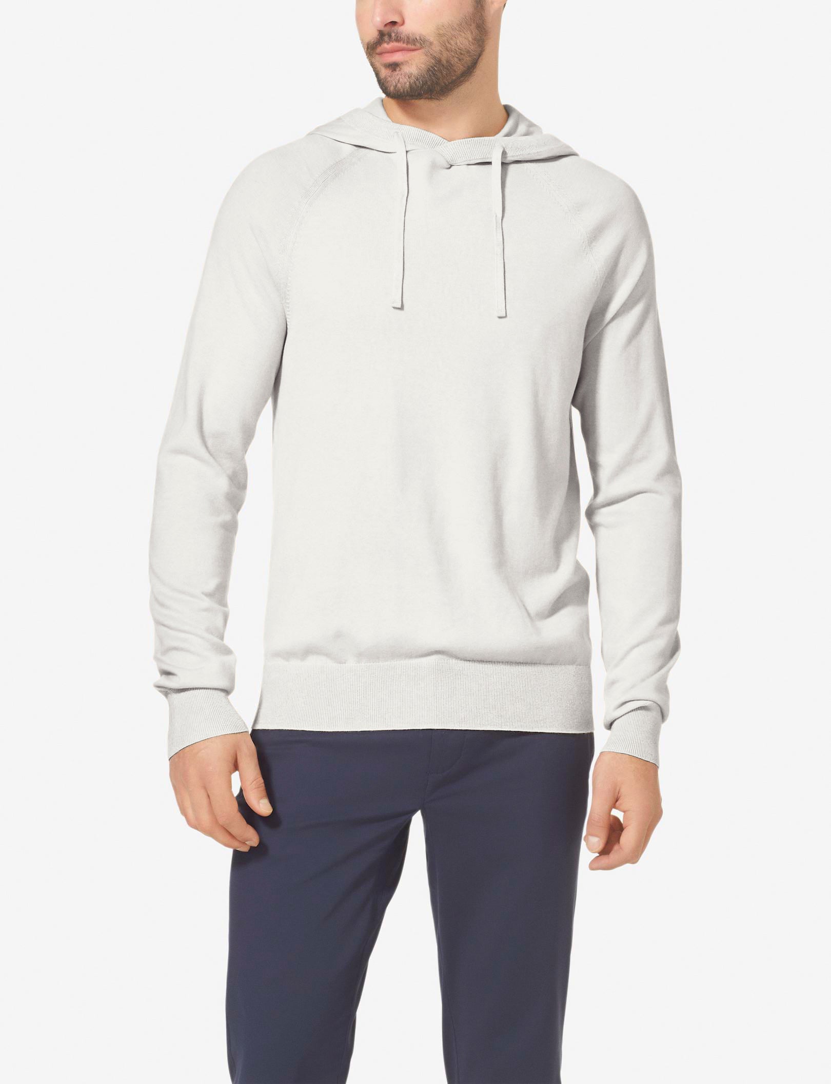 Second Skin Hoodie Knit Sweater::Coconut Milk