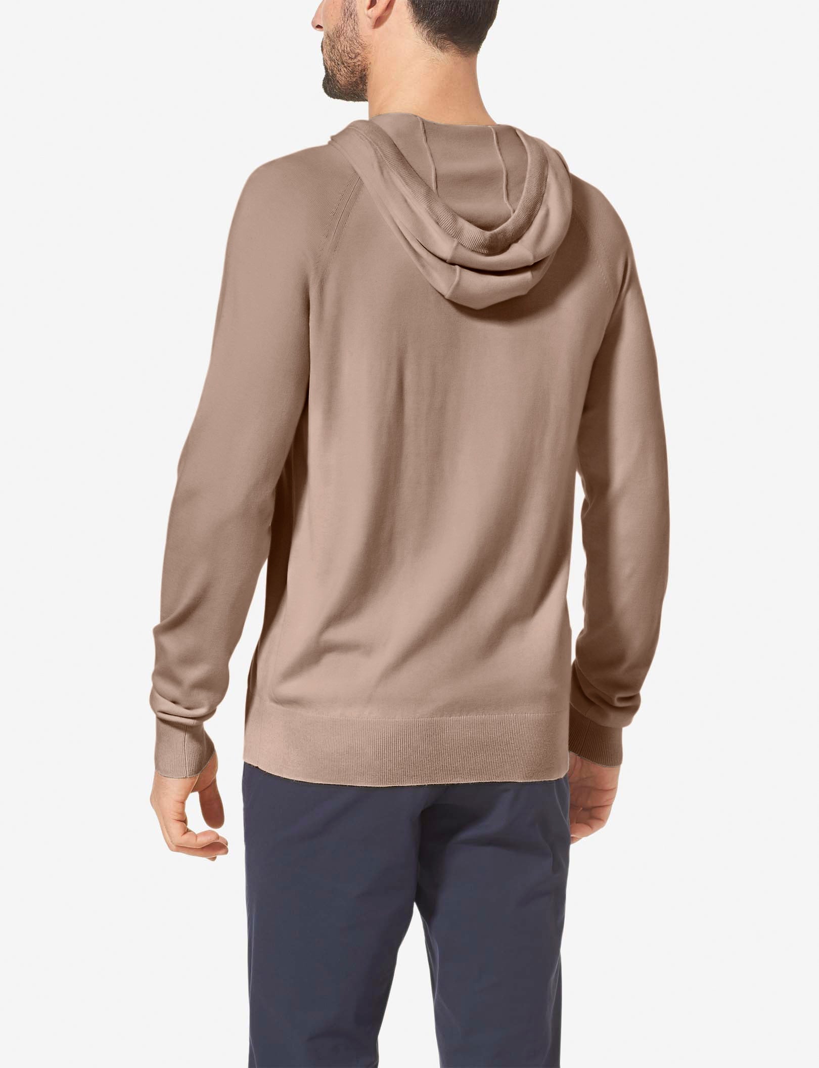 Second Skin Hoodie Knit Sweater::Ginger Snap