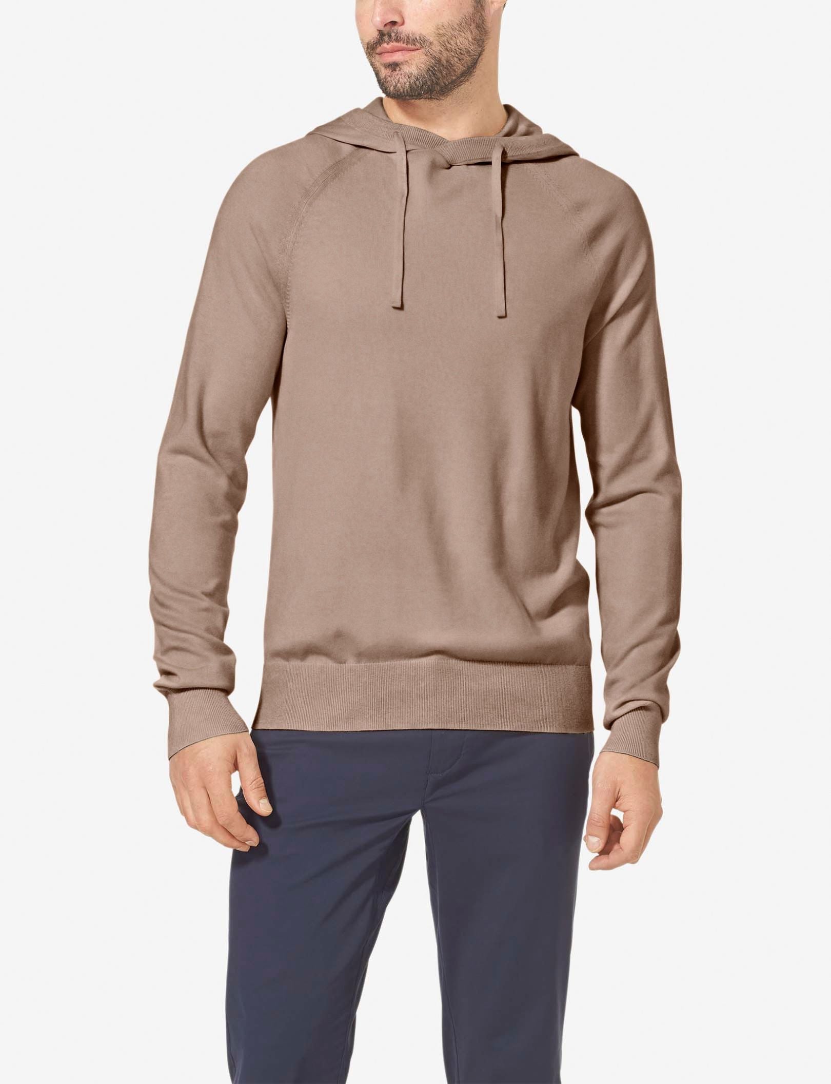 Second Skin Hoodie Knit Sweater::Ginger Snap