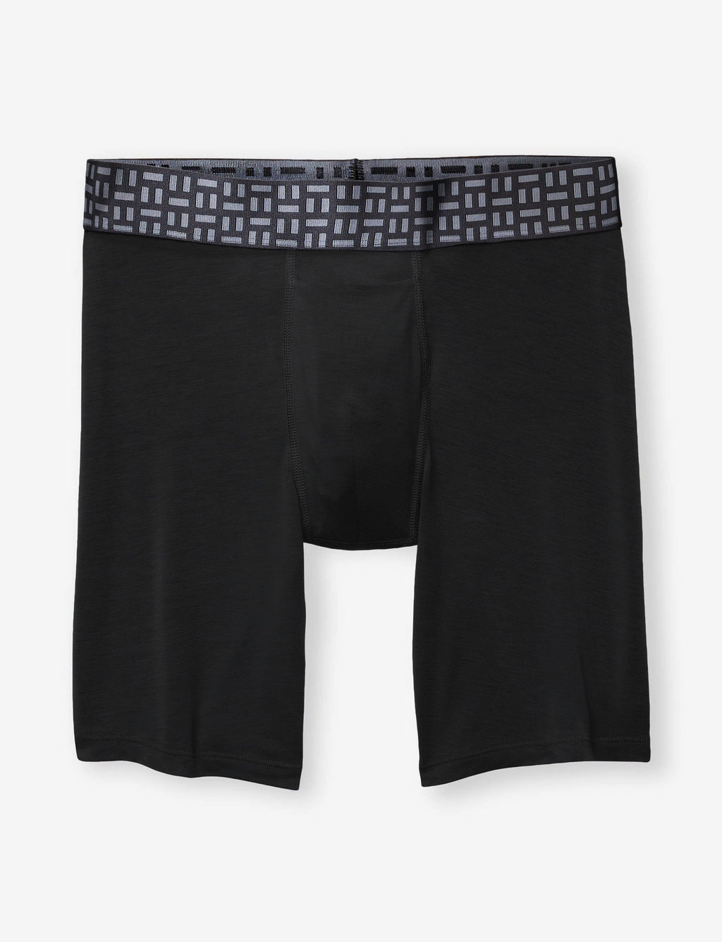 Apollo Boxer Brief 8"::Black
