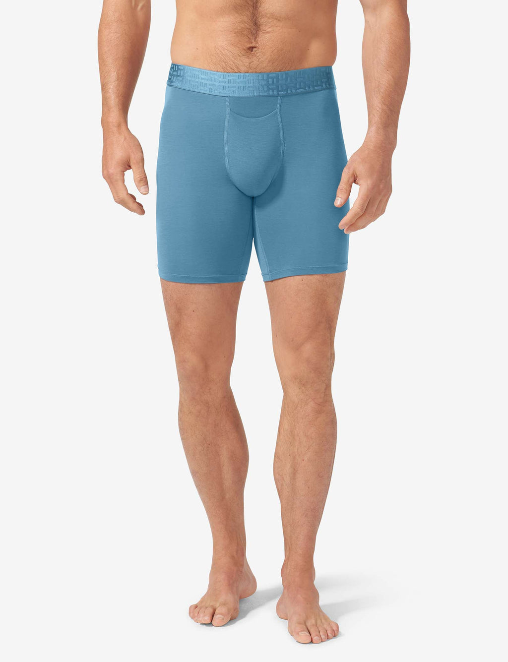 Apollo Boxer Brief 8"::Azure Blue