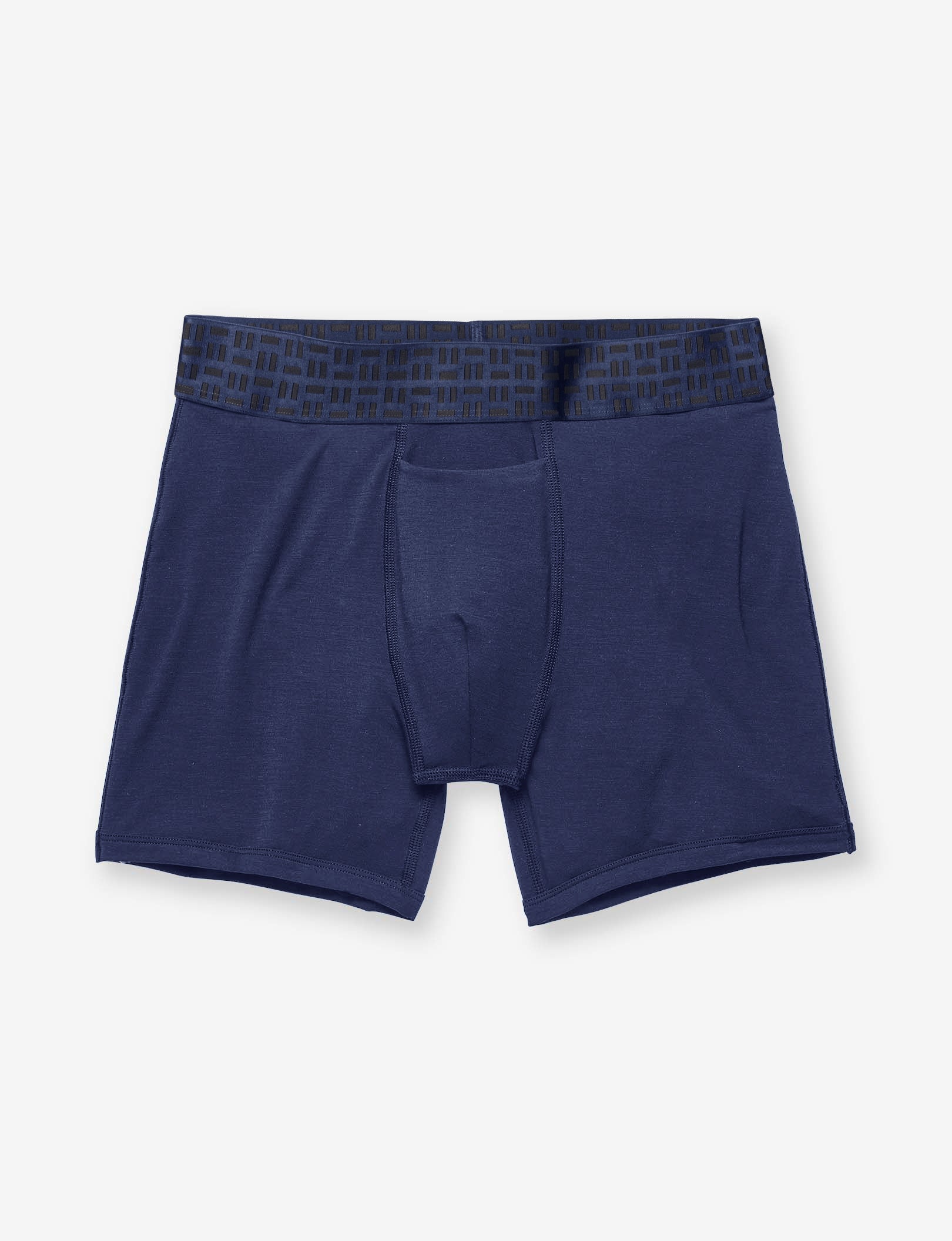 Apollo Trunk 4" (3-Pack)::Black/Navy Blazer