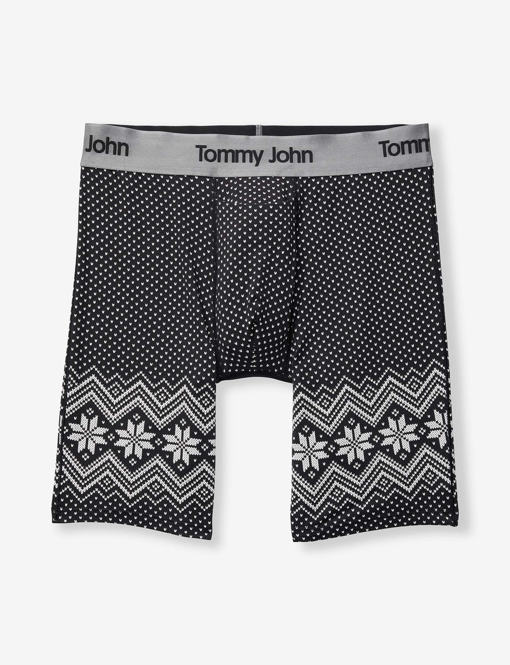 Second Skin Boxer Brief 8"::Black Vintage Sweater