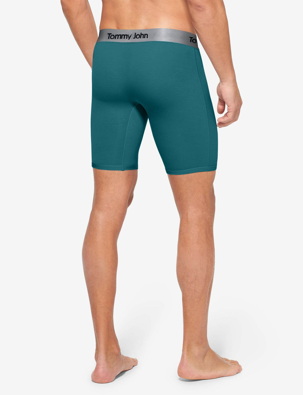 Second Skin Boxer Brief 8"::Mediterranea