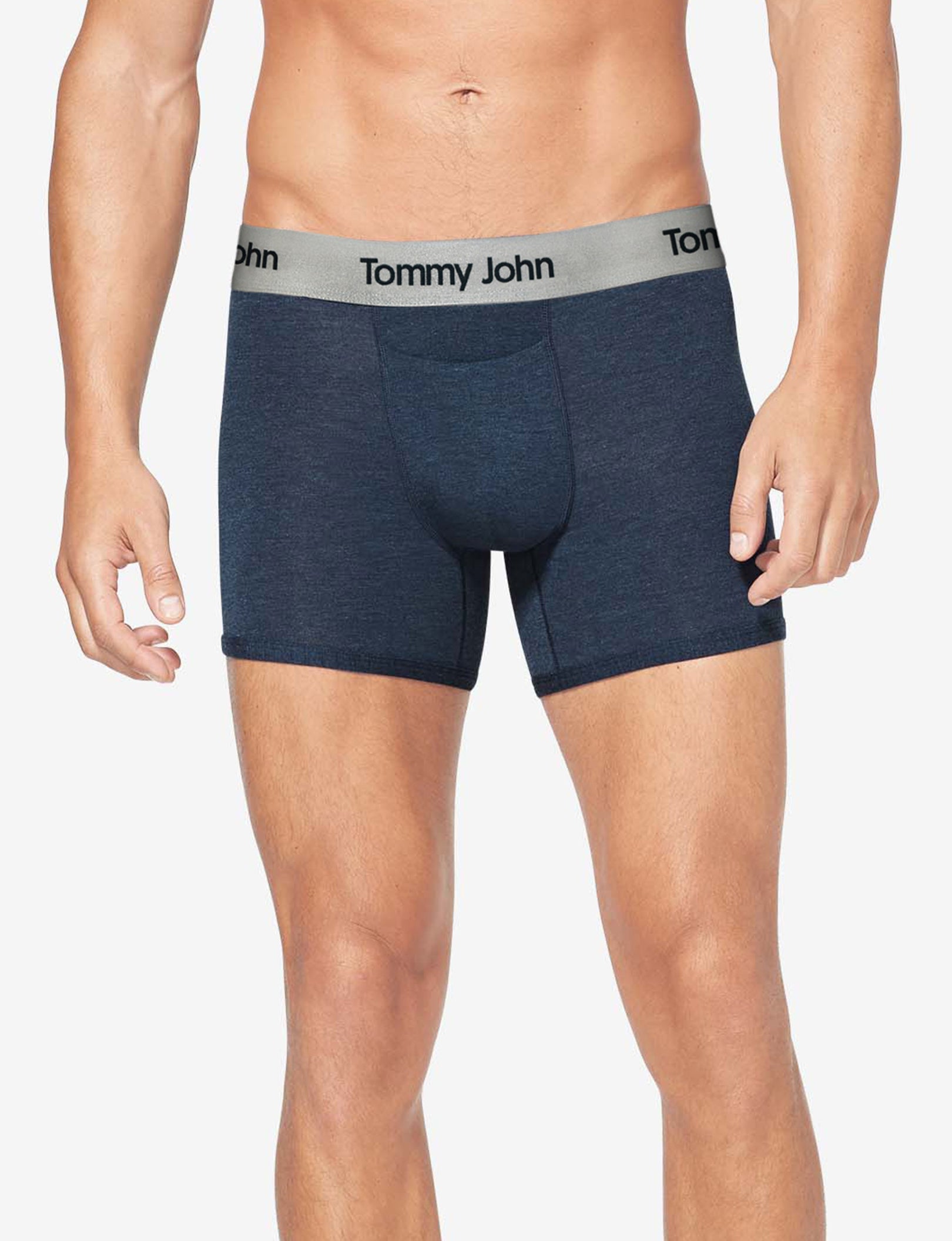 Second Skin Trunk 4"::Dress Blues Heather