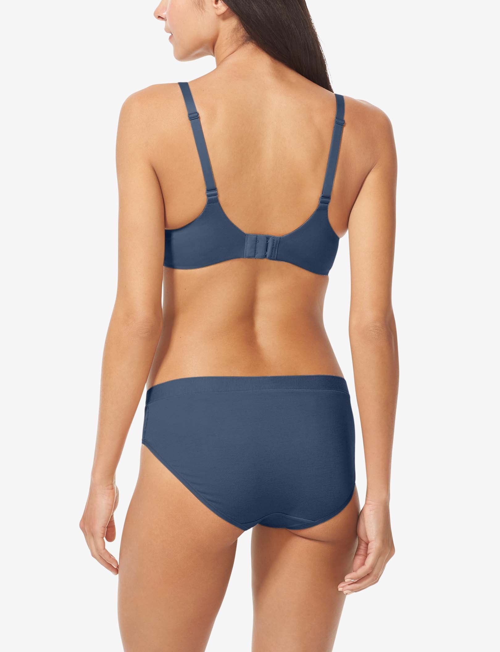 Second Skin Lightly Lined Wireless Bra::Bering Sea