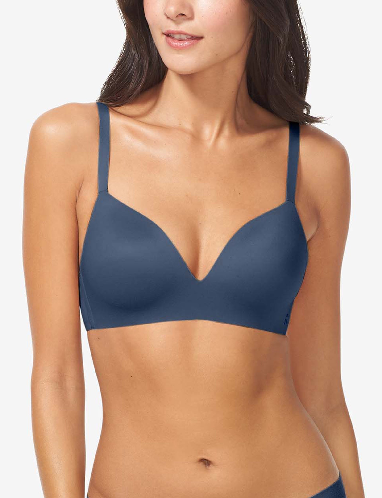 Second Skin Lightly Lined Wireless Bra::Bering Sea