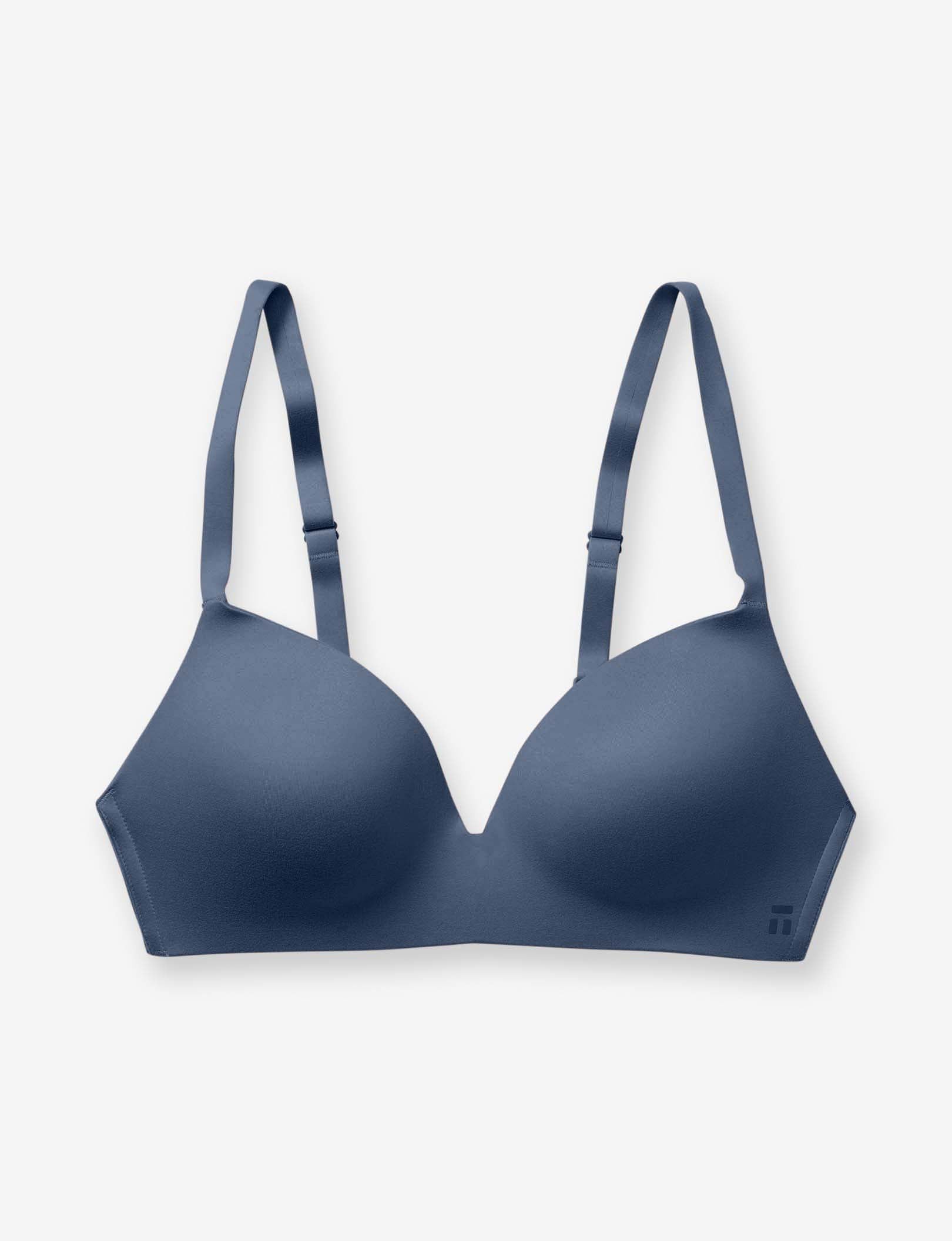 Second Skin Lightly Lined Wireless Bra::Bering Sea