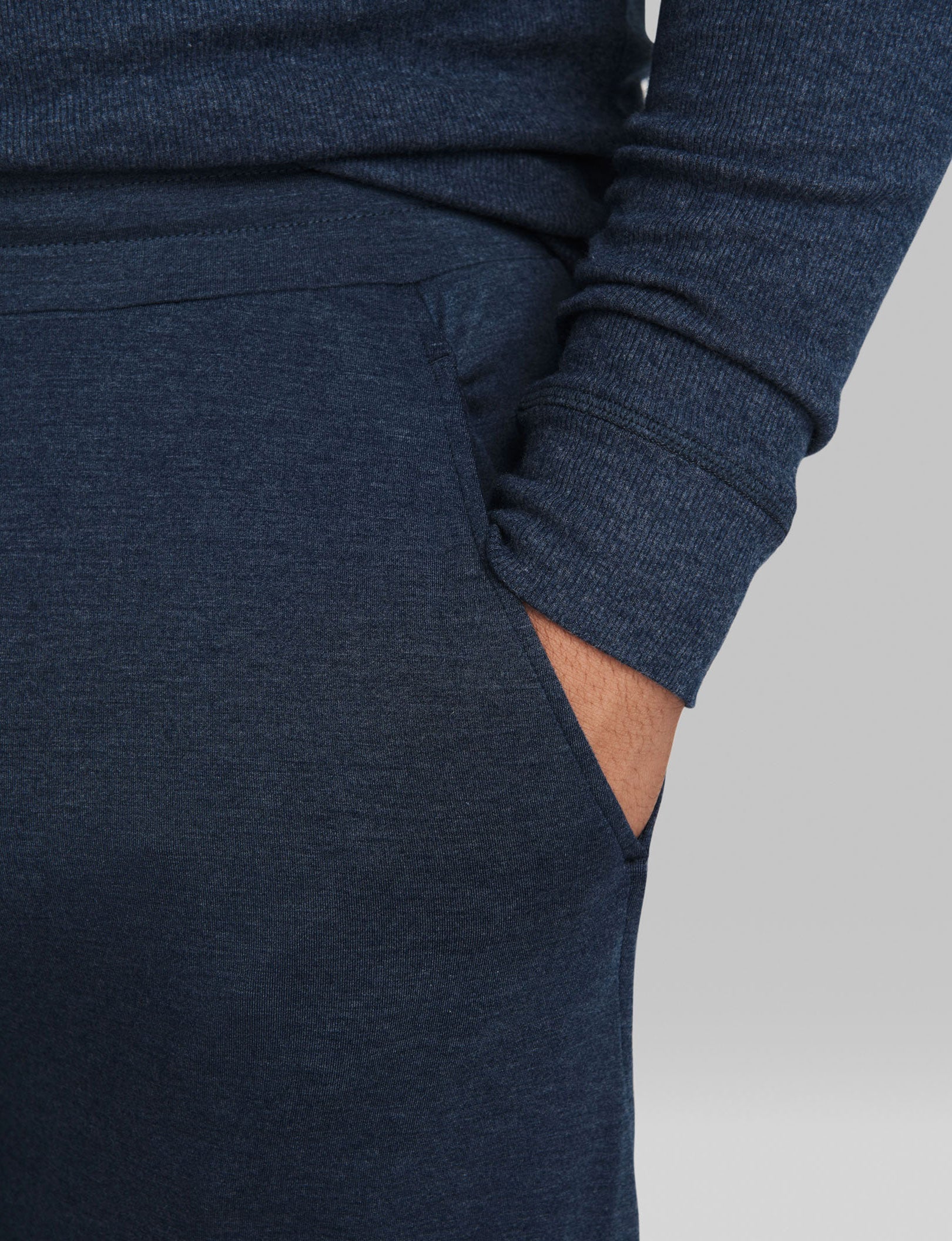 Lounge Jogger::Dress Blues Heather