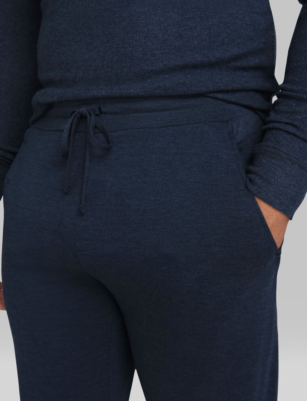 Lounge Jogger::Dress Blues Heather