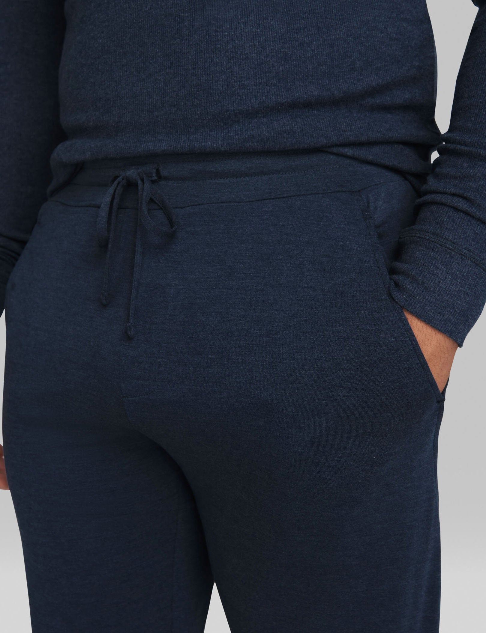 Lounge Jogger::Dress Blues Heather