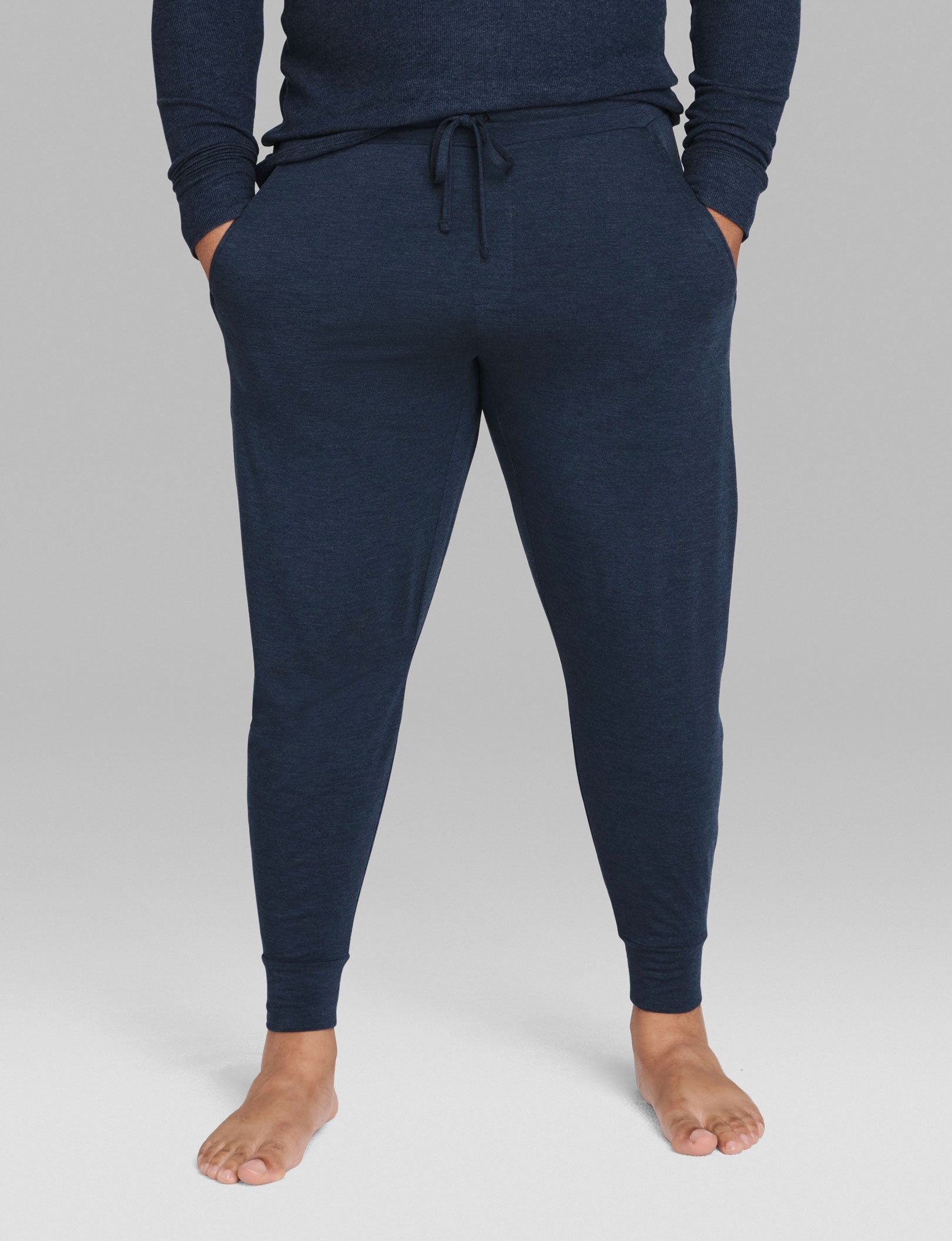 Lounge Jogger::Dress Blues Heather
