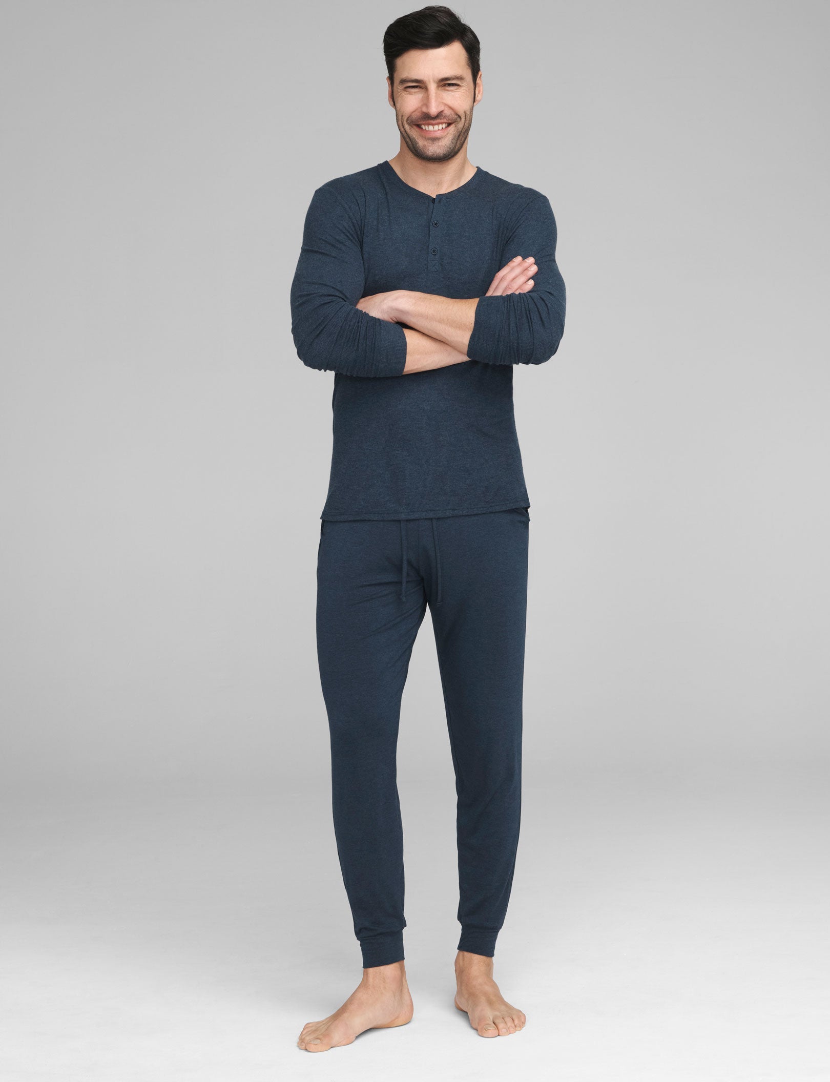 Lounge Henley::Dress Blues