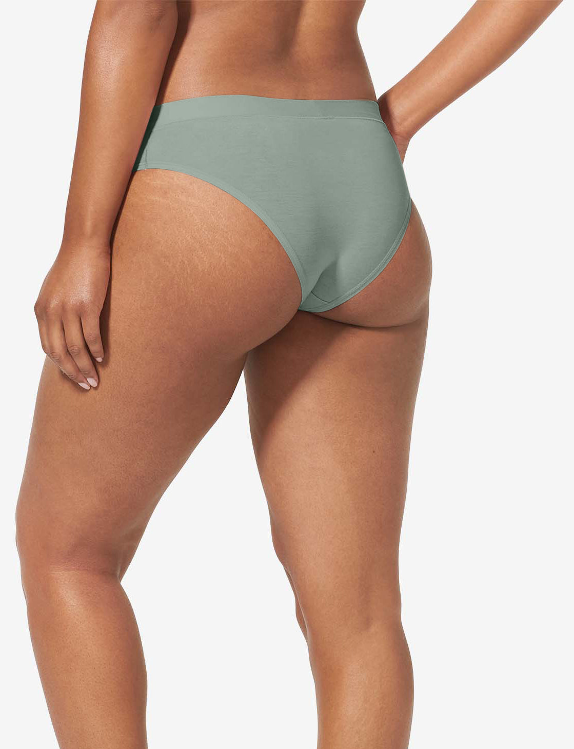 Women's Cool Cotton Cheeky::Lily Pad