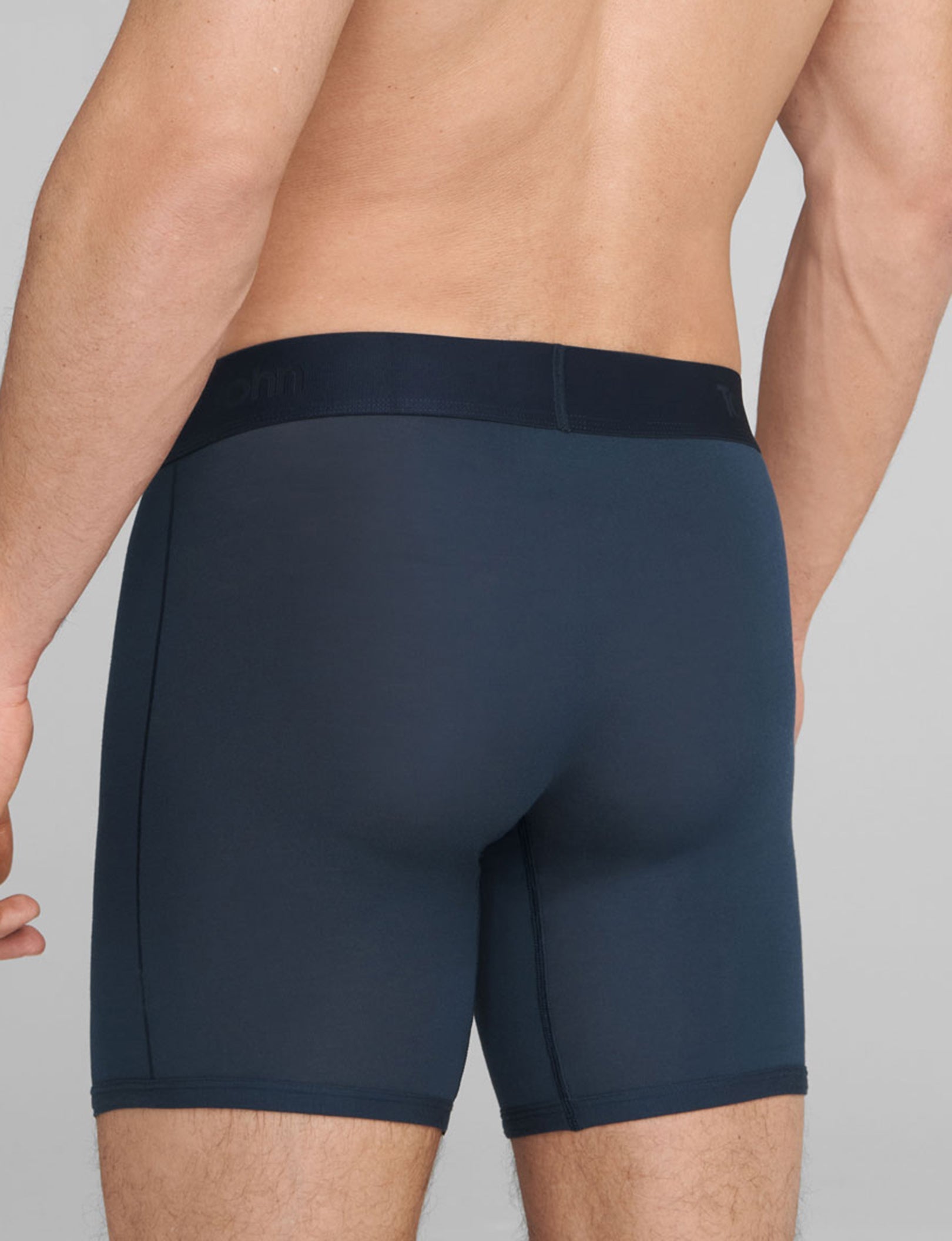 Second Skin Mid-Length Boxer Brief 6"::Dress Blues