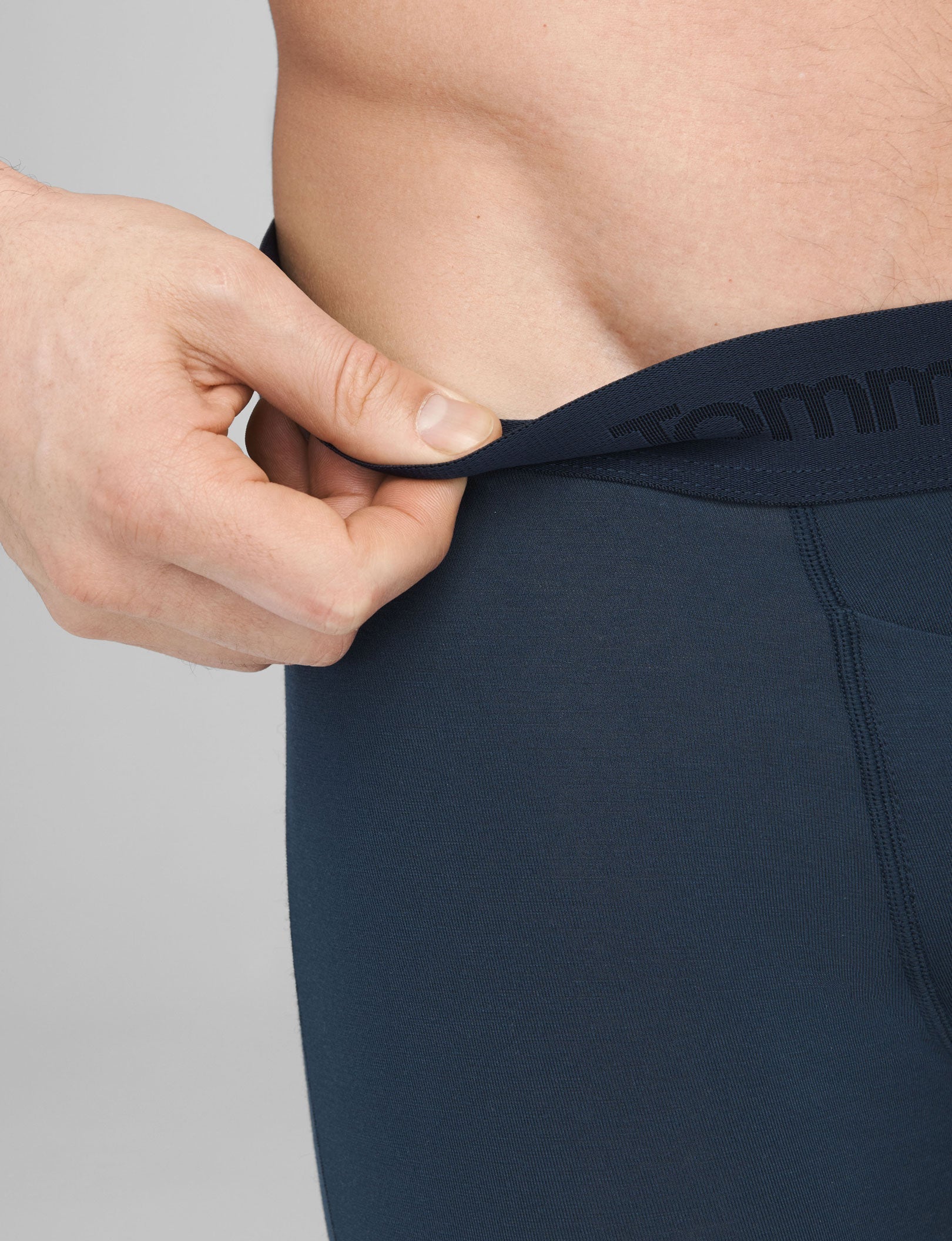 Second Skin Mid-Length Boxer Brief 6"::Dress Blues