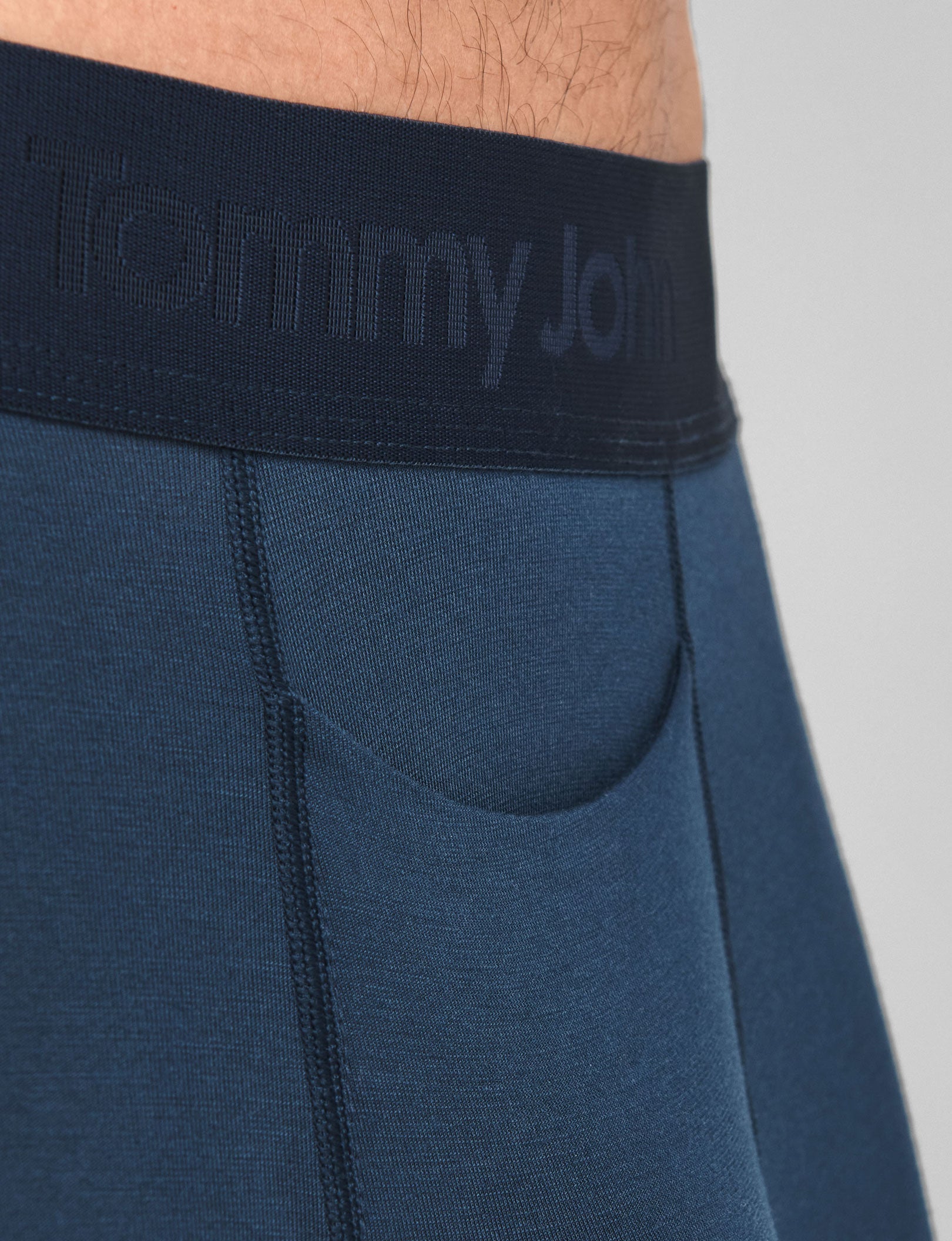 Second Skin Mid-Length Boxer Brief 6"::Dress Blues