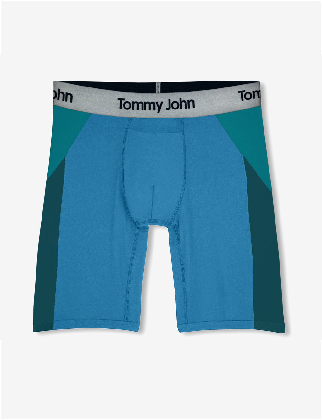 Second Skin Boxer Brief 8"::Fanfare Colorblock