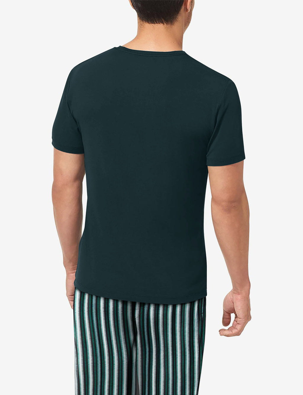 Second Skin Sleep Crew Neck Pocket Tee::Scarab