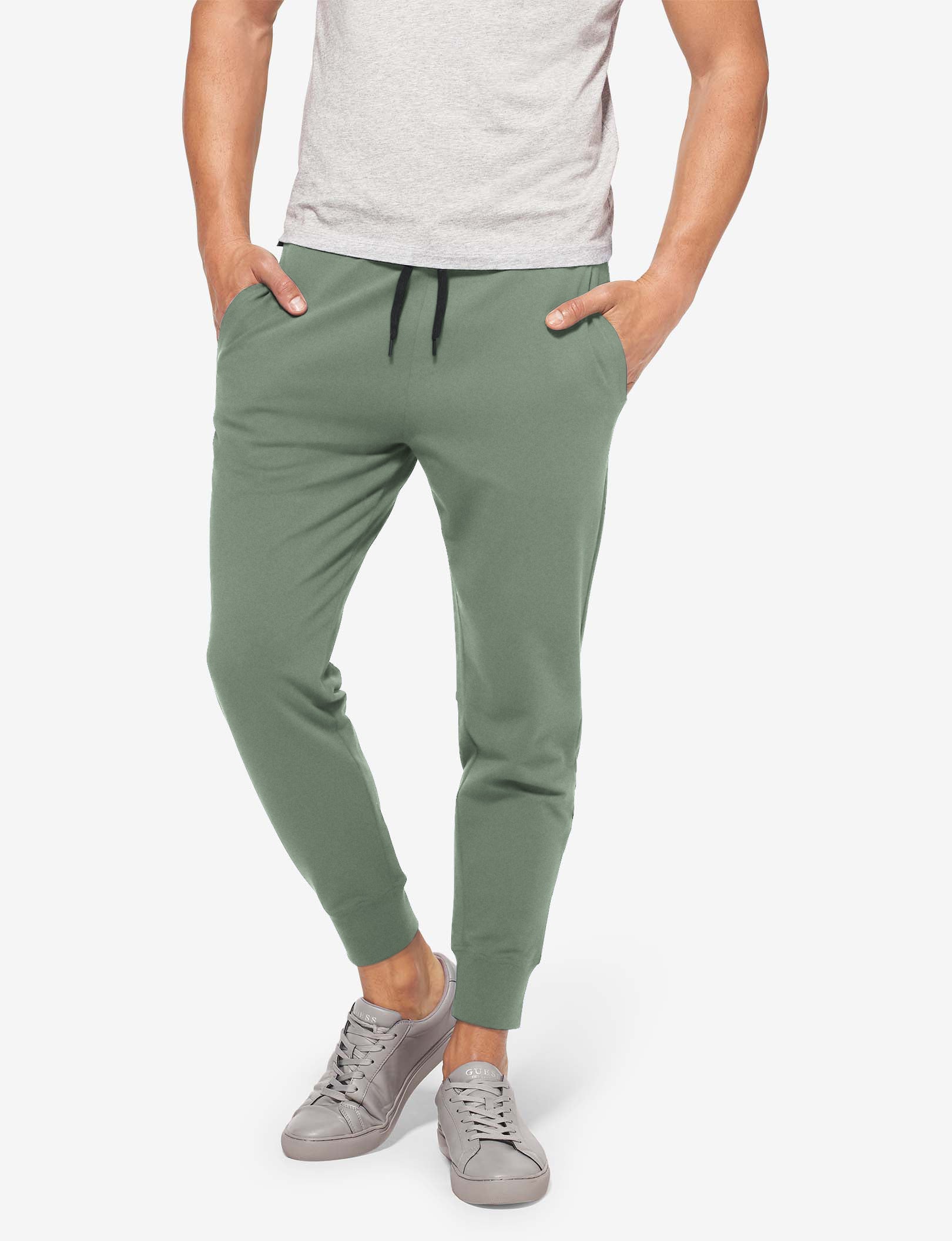 Luxe French Terry Jogger::Sea Spray