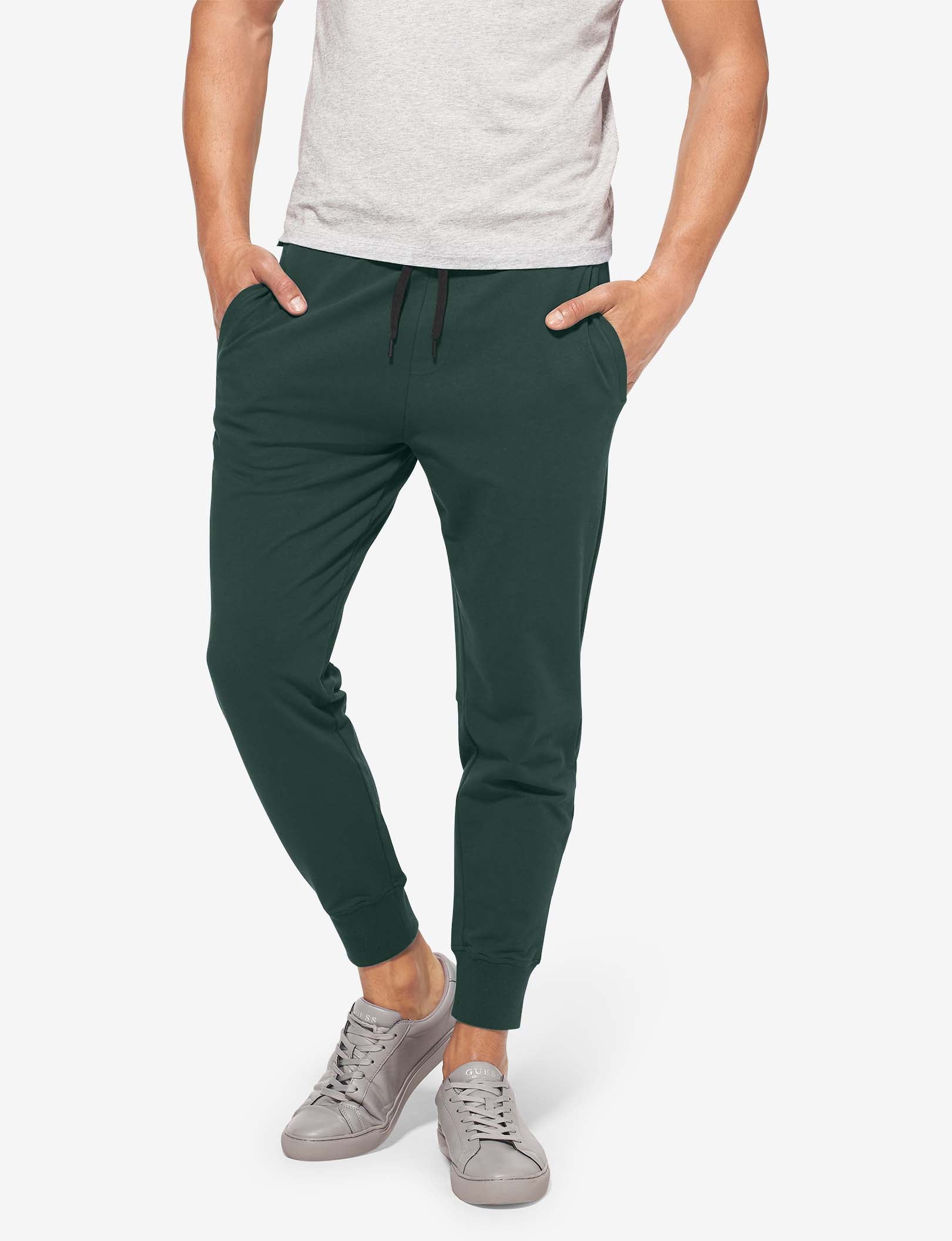 Luxe French Terry Jogger::Pine Grove