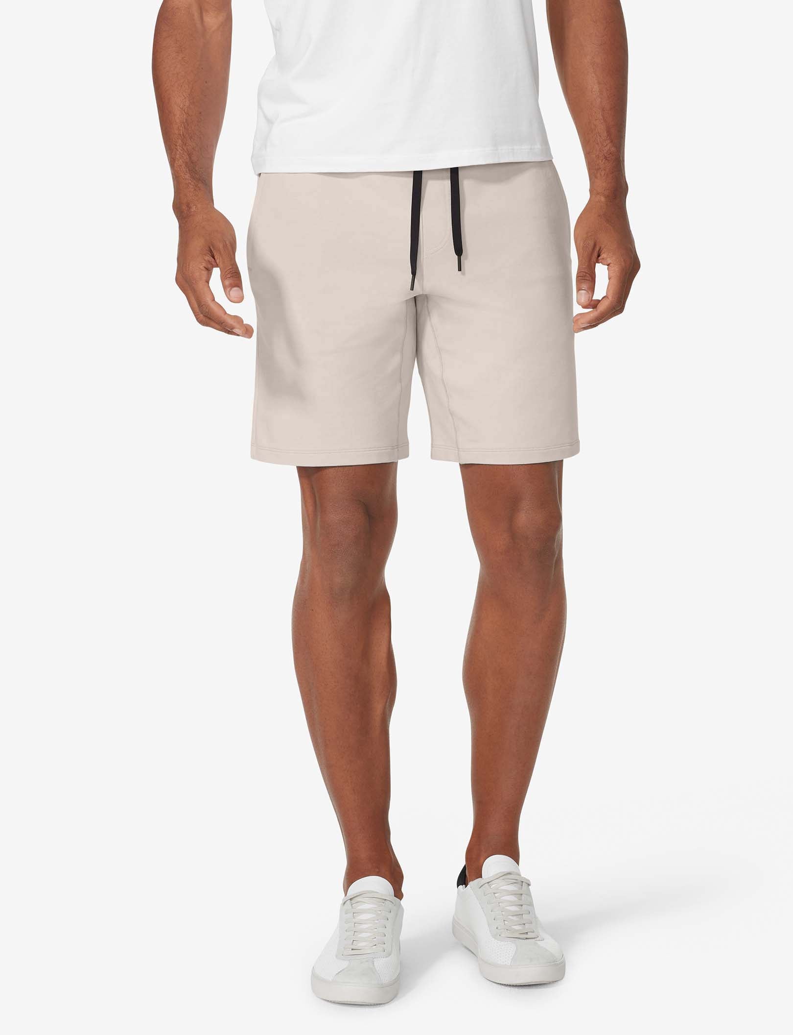 Luxe French Terry Short::Silver Gray
