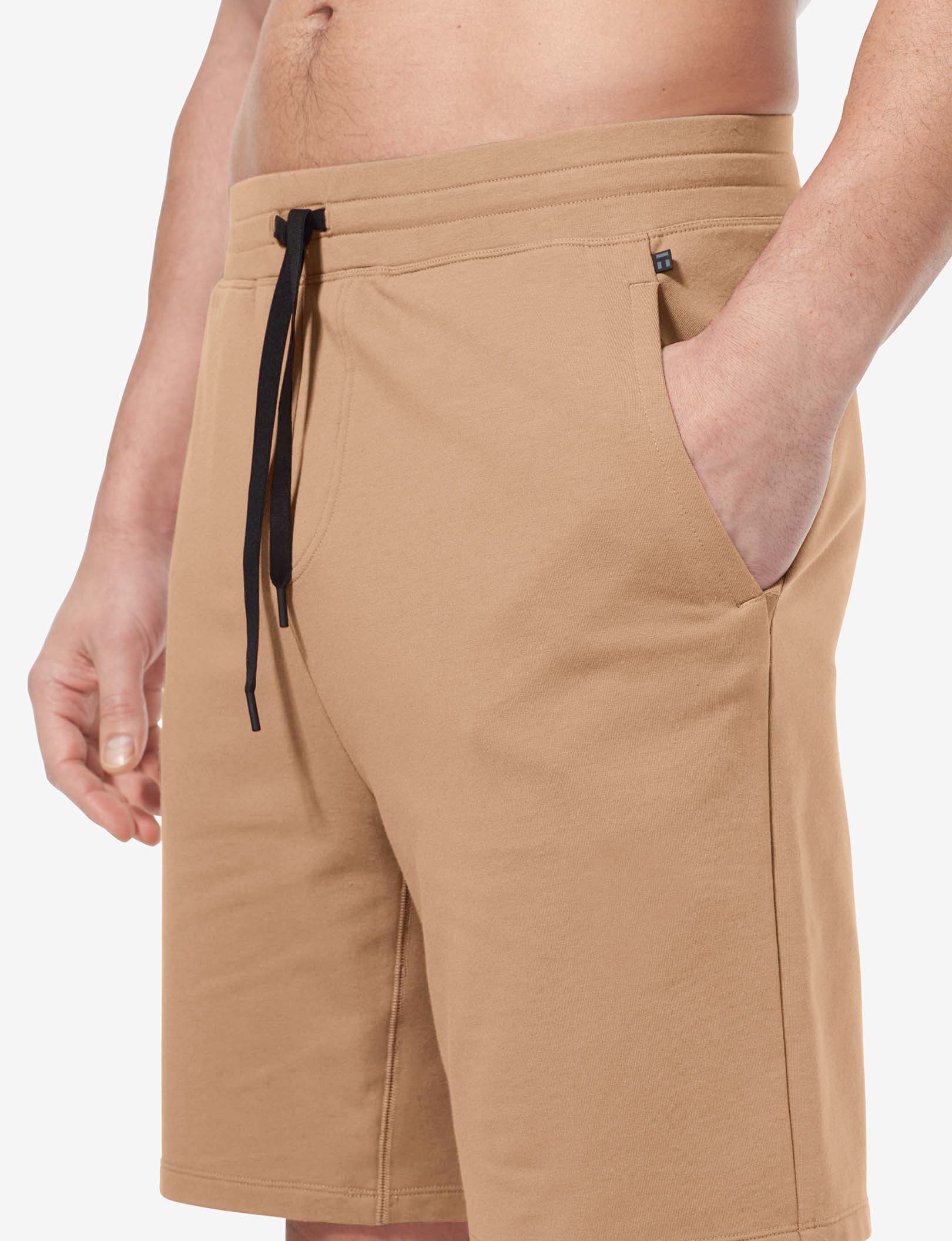 Luxe French Terry Short::Tiger's Eye