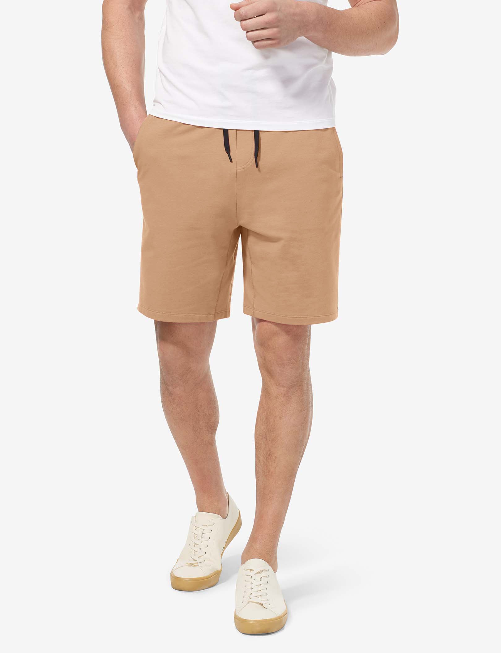 Luxe French Terry Short::Tiger's Eye