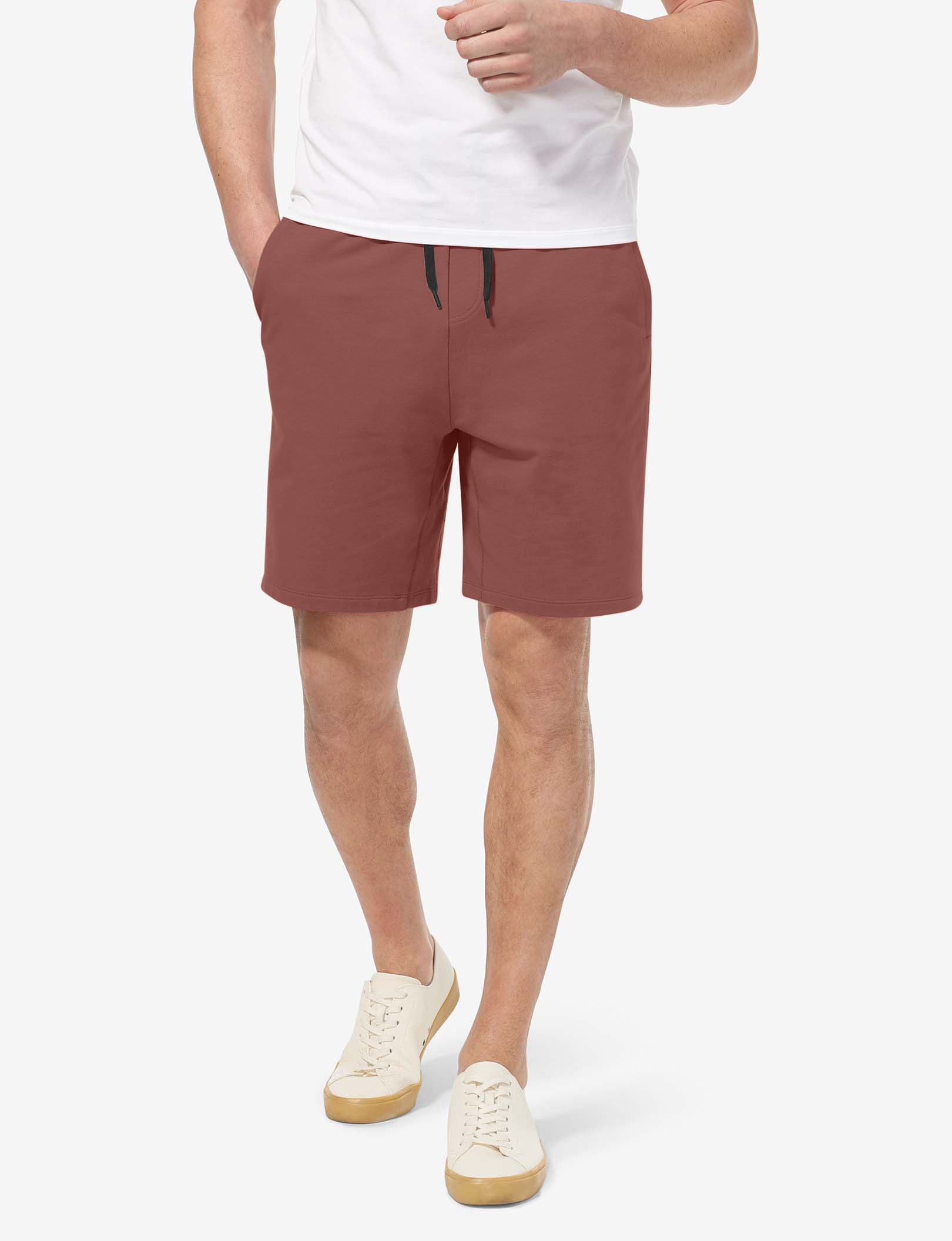 Luxe French Terry Short::Mink