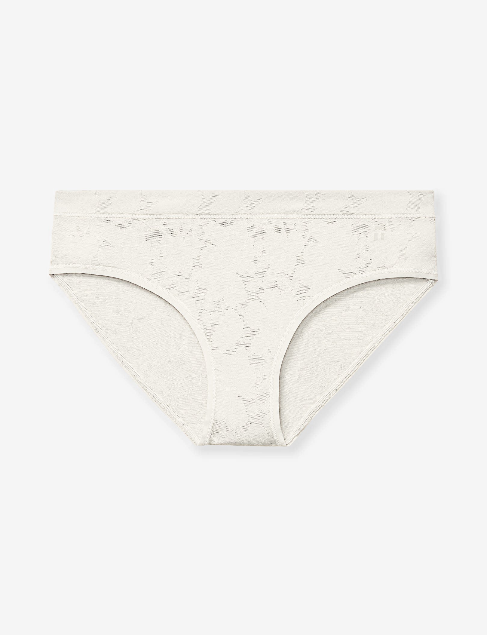 Women’s Second Skin Comfort Lace Brief::Coconut Milk Lace